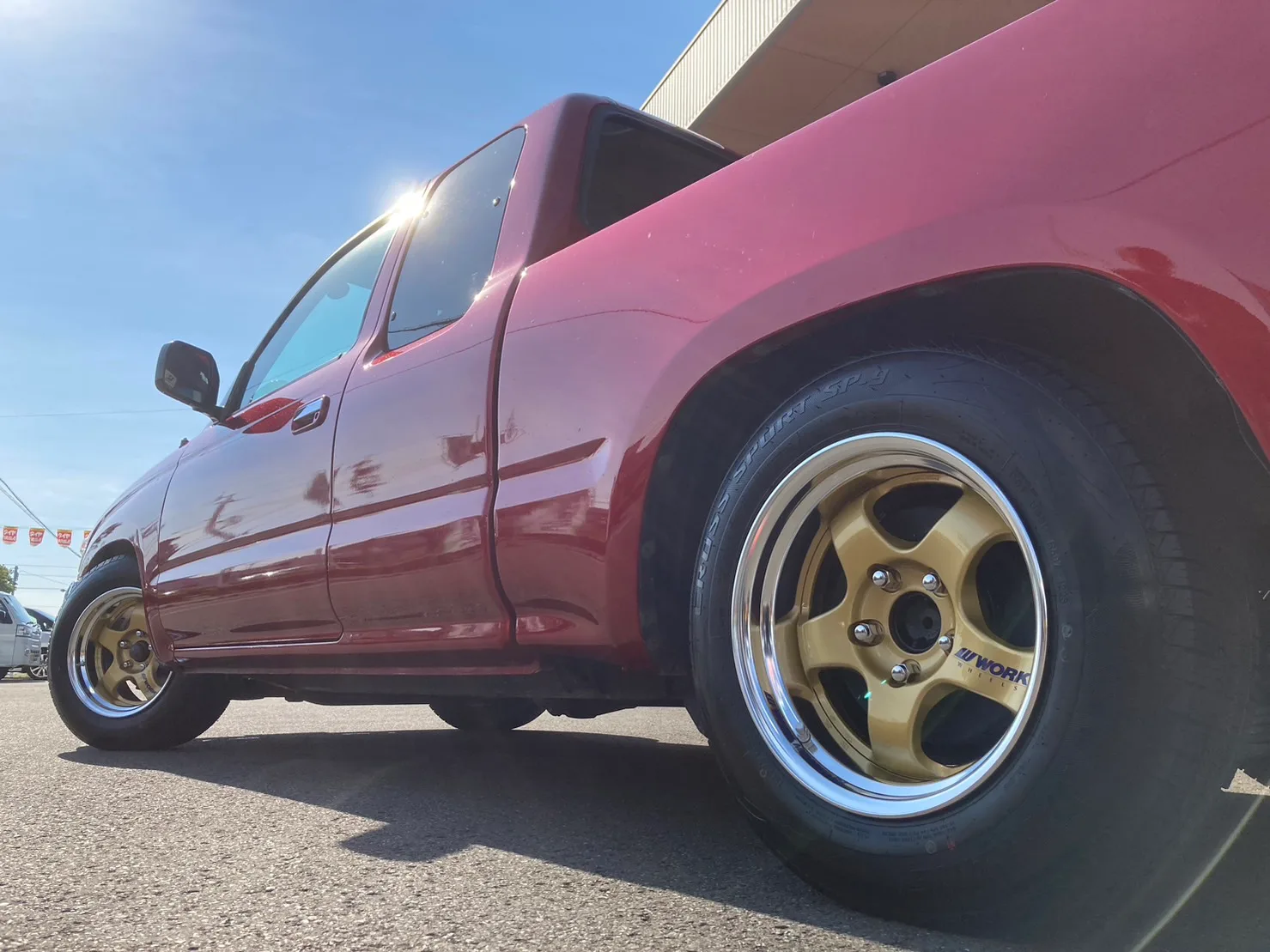 Work Meister S1 2PIECE on Toyota Hilux AN120
