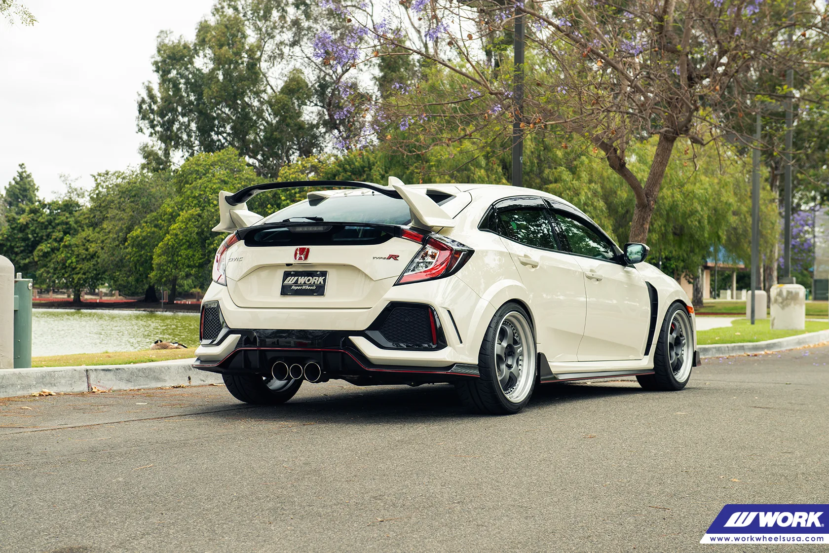 Work Meister S1 3P on Honda Civic Type R FK8, photo 4
