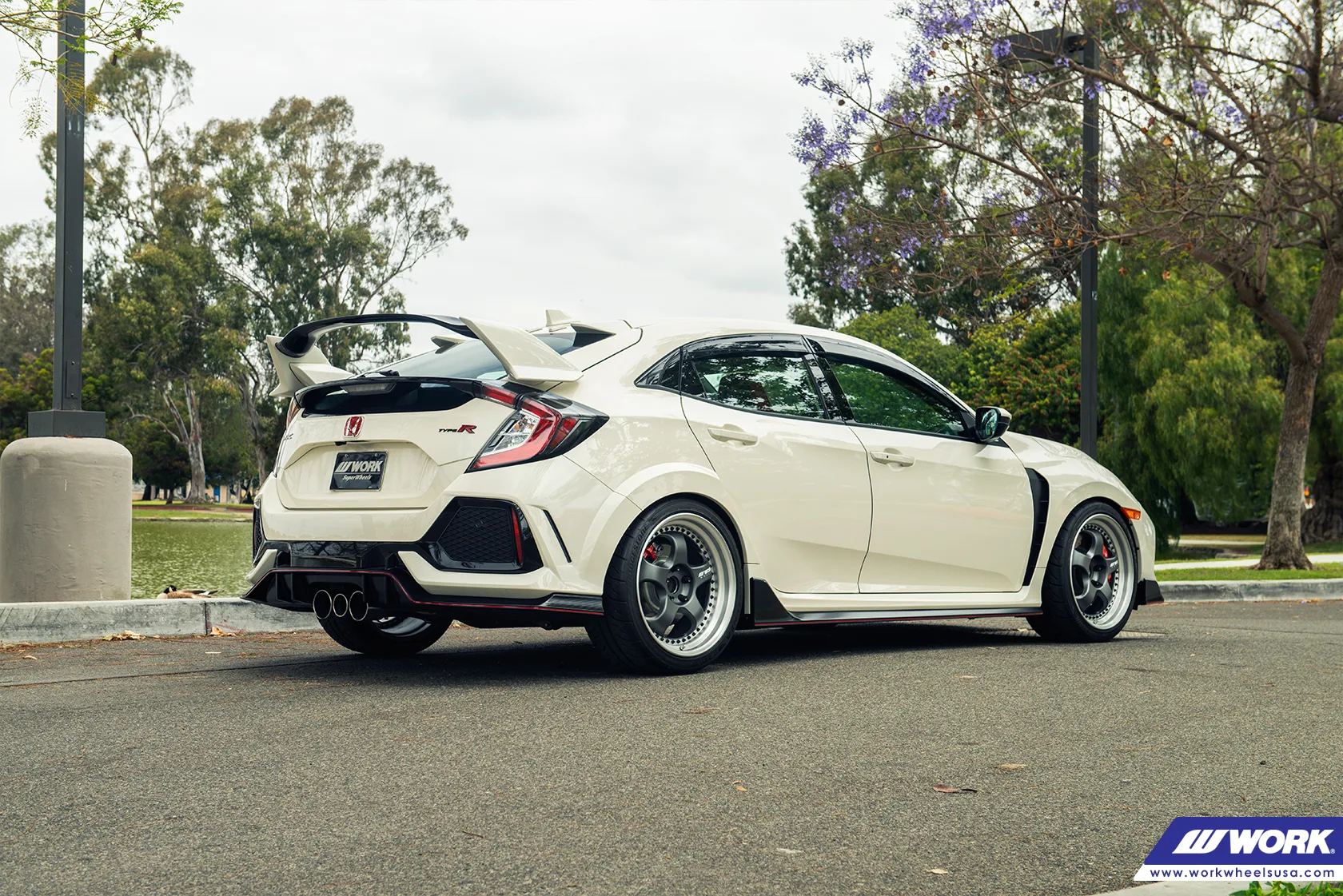 Work Meister S1 3P on Honda Civic Type R FK8, photo 2