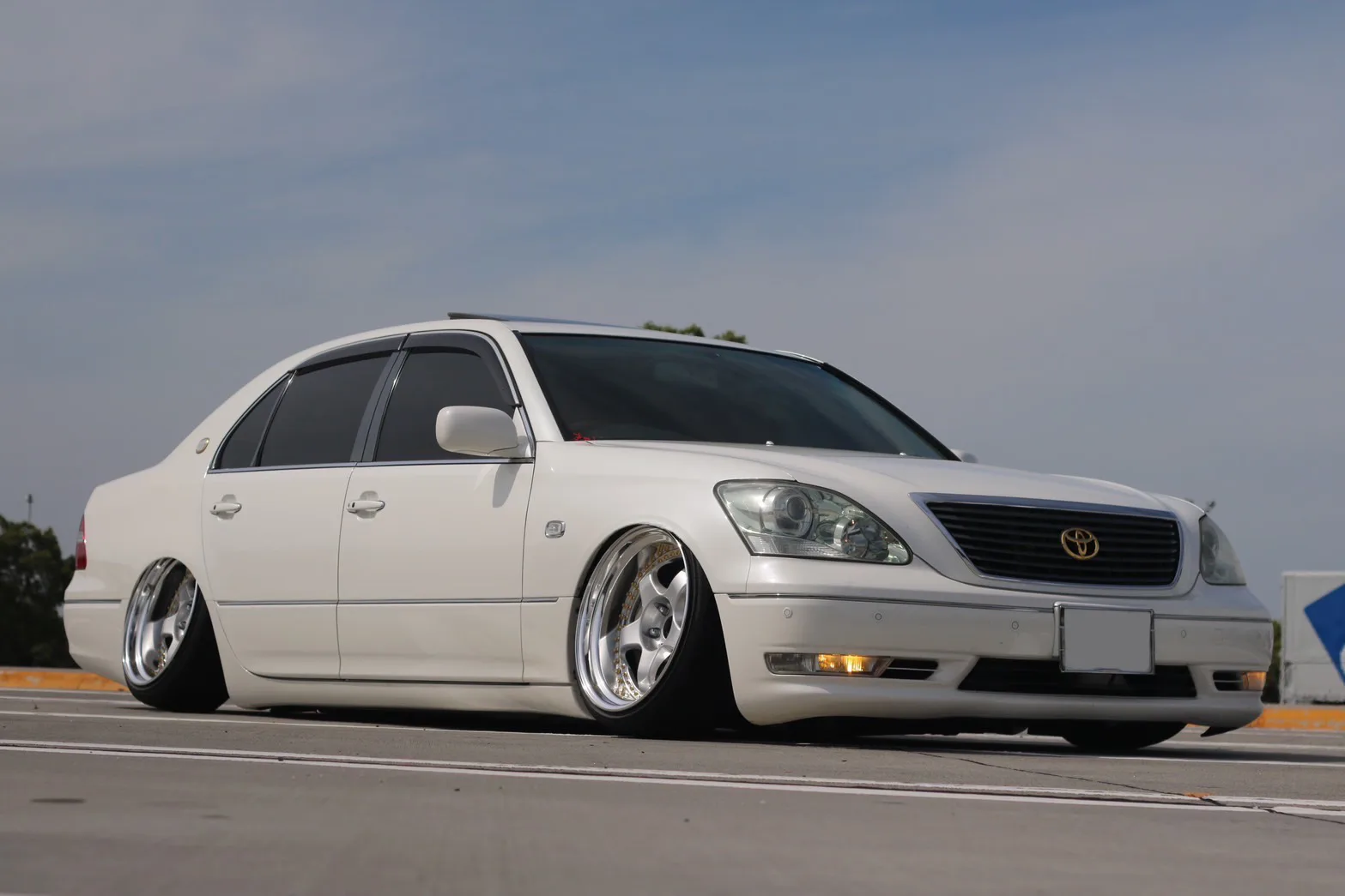 Work Meister S1 3P on Toyota Celsior XF30, photo 3