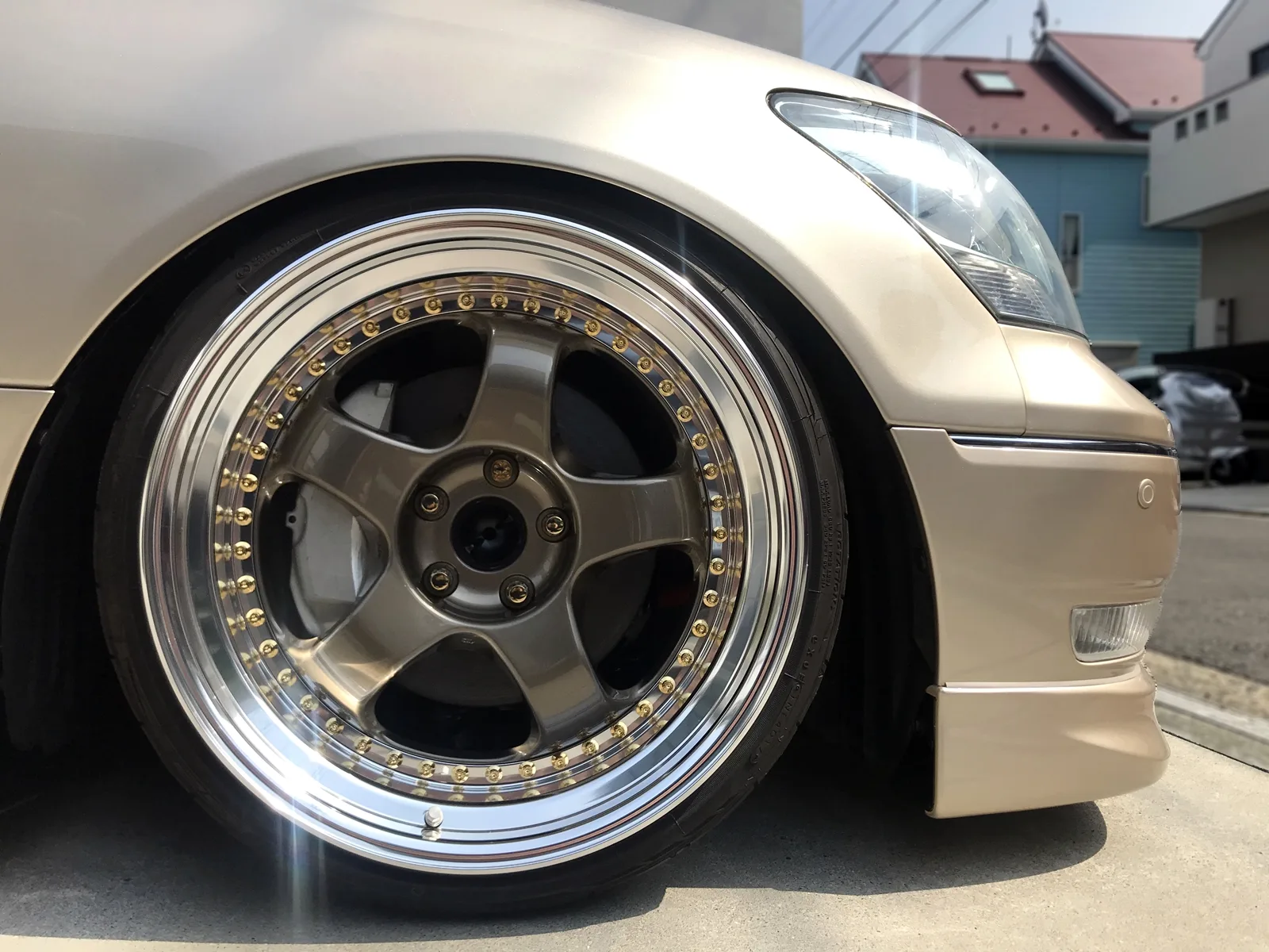 Work Meister S1 3P on Toyota Celsior XF30, photo 4