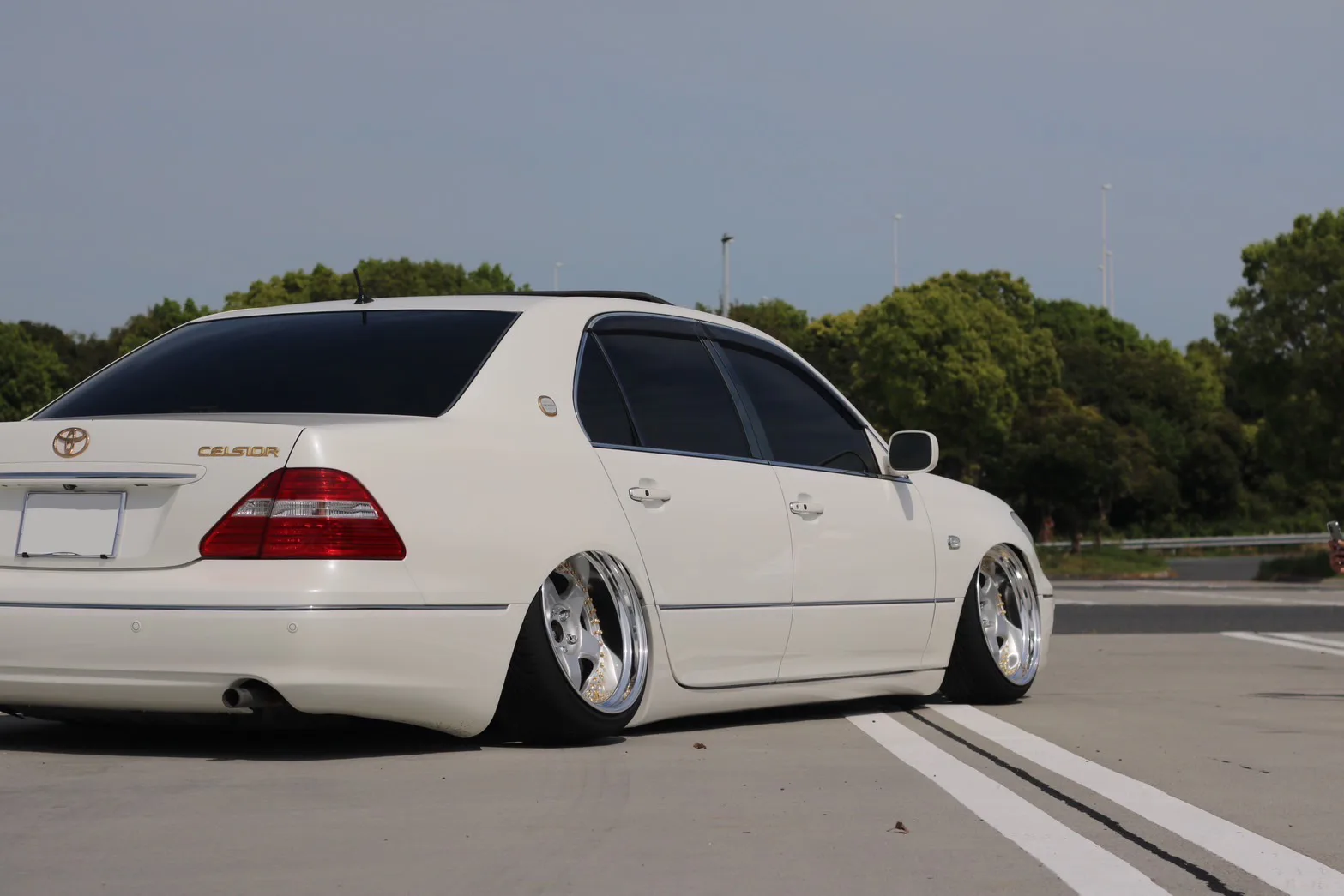 Work Meister S1 3P on Toyota Celsior XF30, photo 2