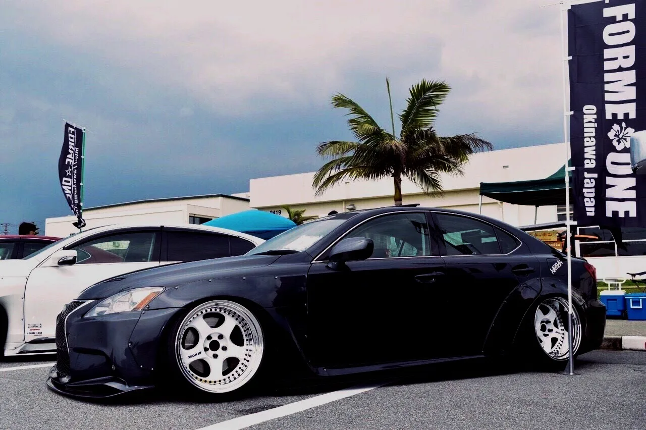Work Meister S1 3P on Lexus IS XE20