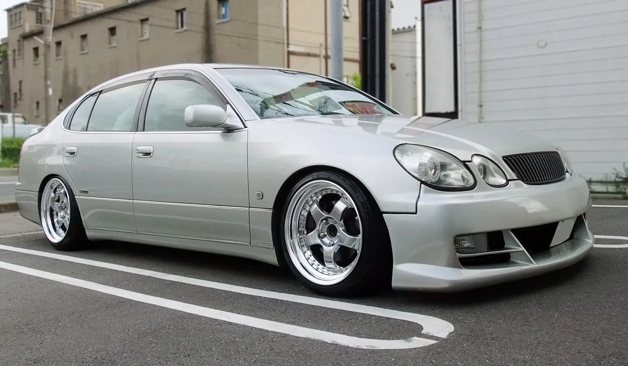 Work Meister S1 3P on Toyota Aristo S160