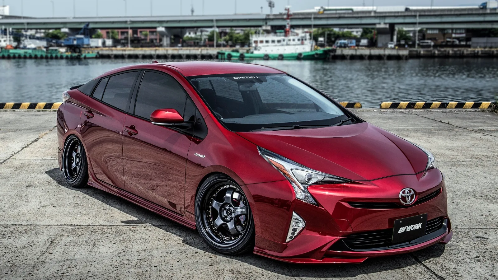 Work Meister S1 3P on Toyota Prius XW30, photo 6