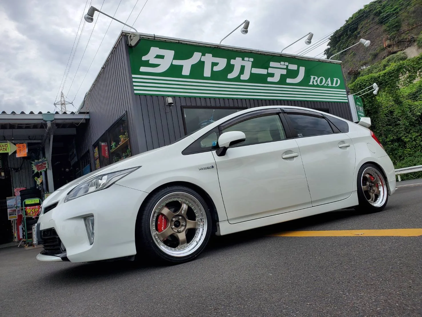 Work Meister S1 3P on Toyota Prius XW30, photo 4