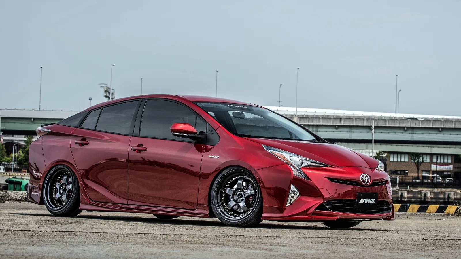 Work Meister S1 3P on Toyota Prius XW30, photo 3