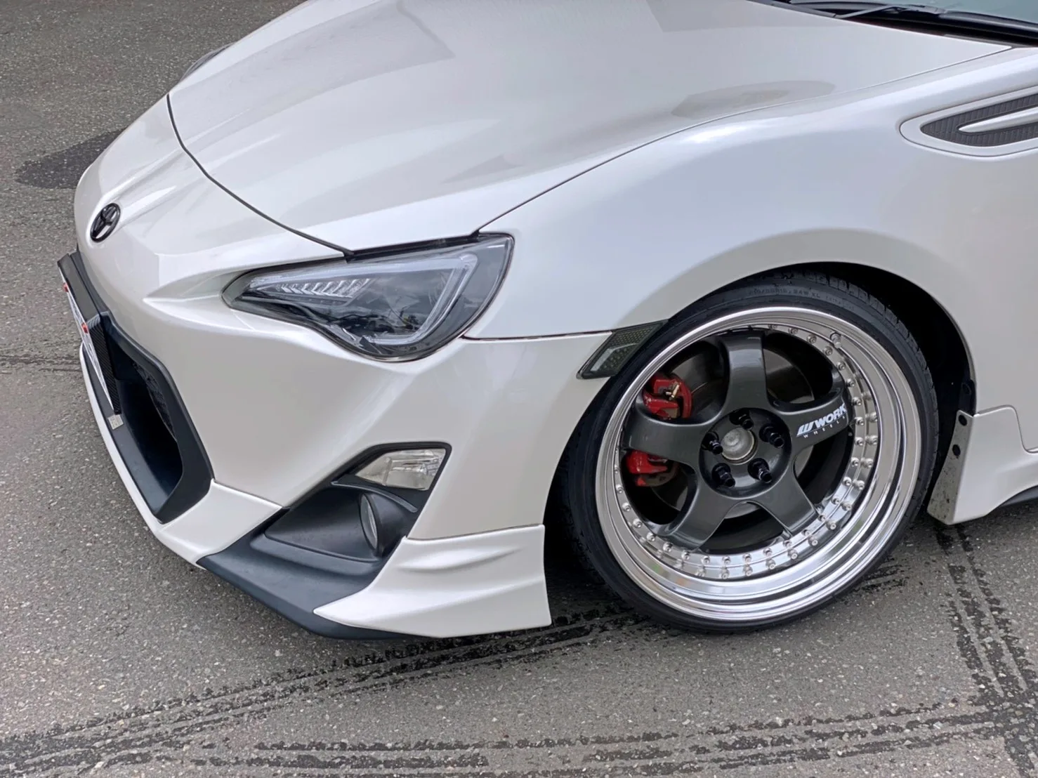 Work Meister S1 3P on Toyota 86 ZN6.1, photo 2
