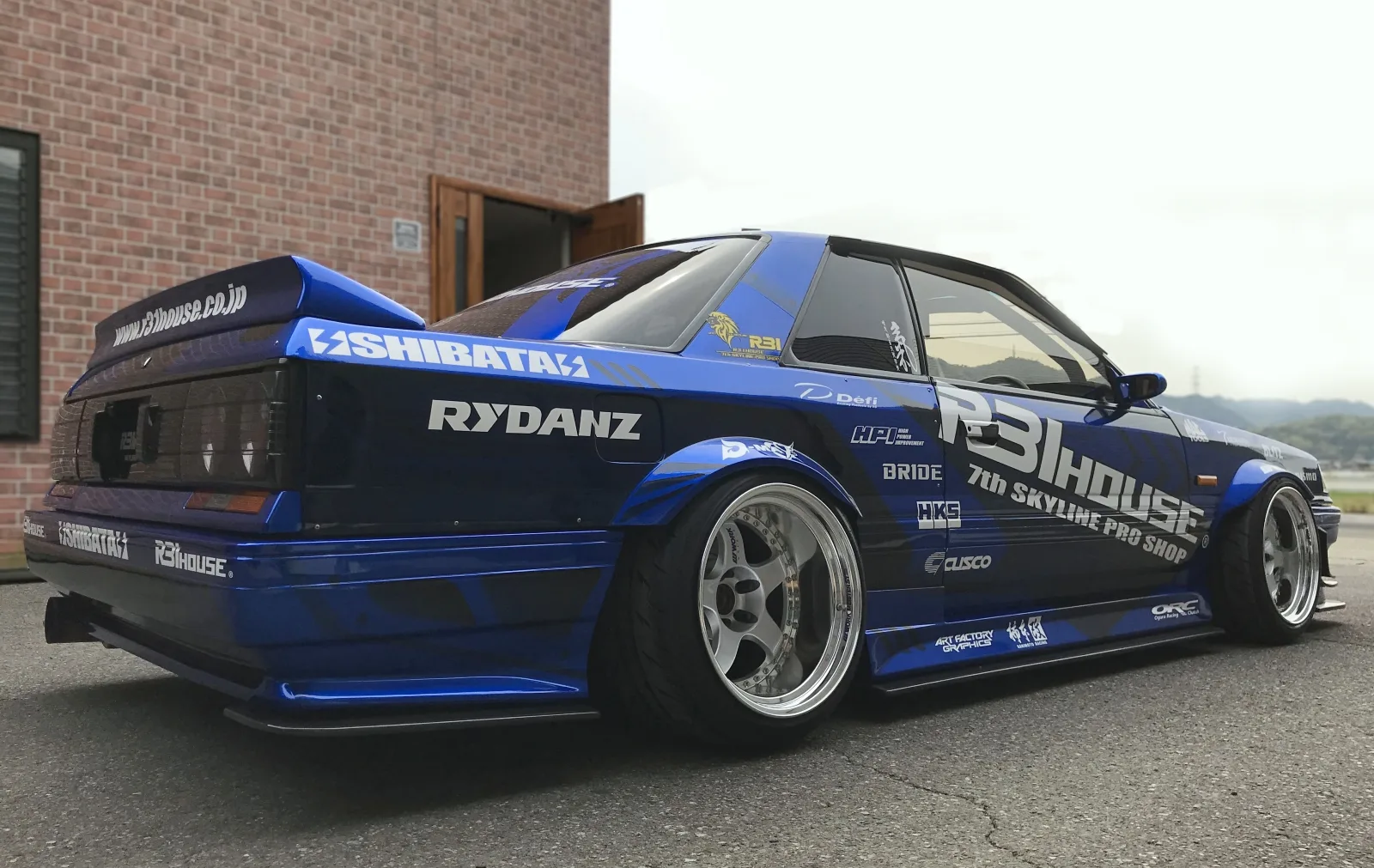Work Meister S1 3P on Nissan Skyline R31, photo 2