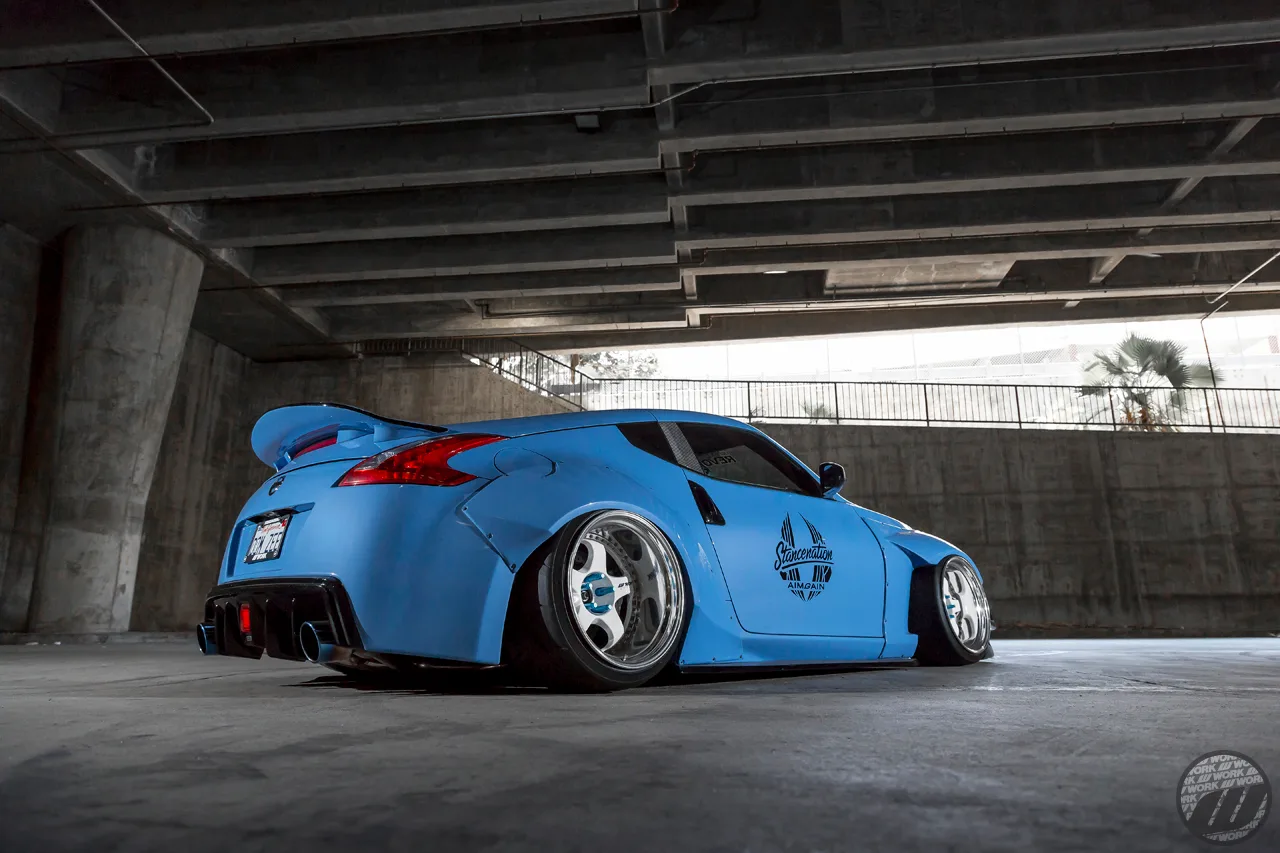 Work Meister S1 3P on Nissan 370Z Z34.1, photo 2