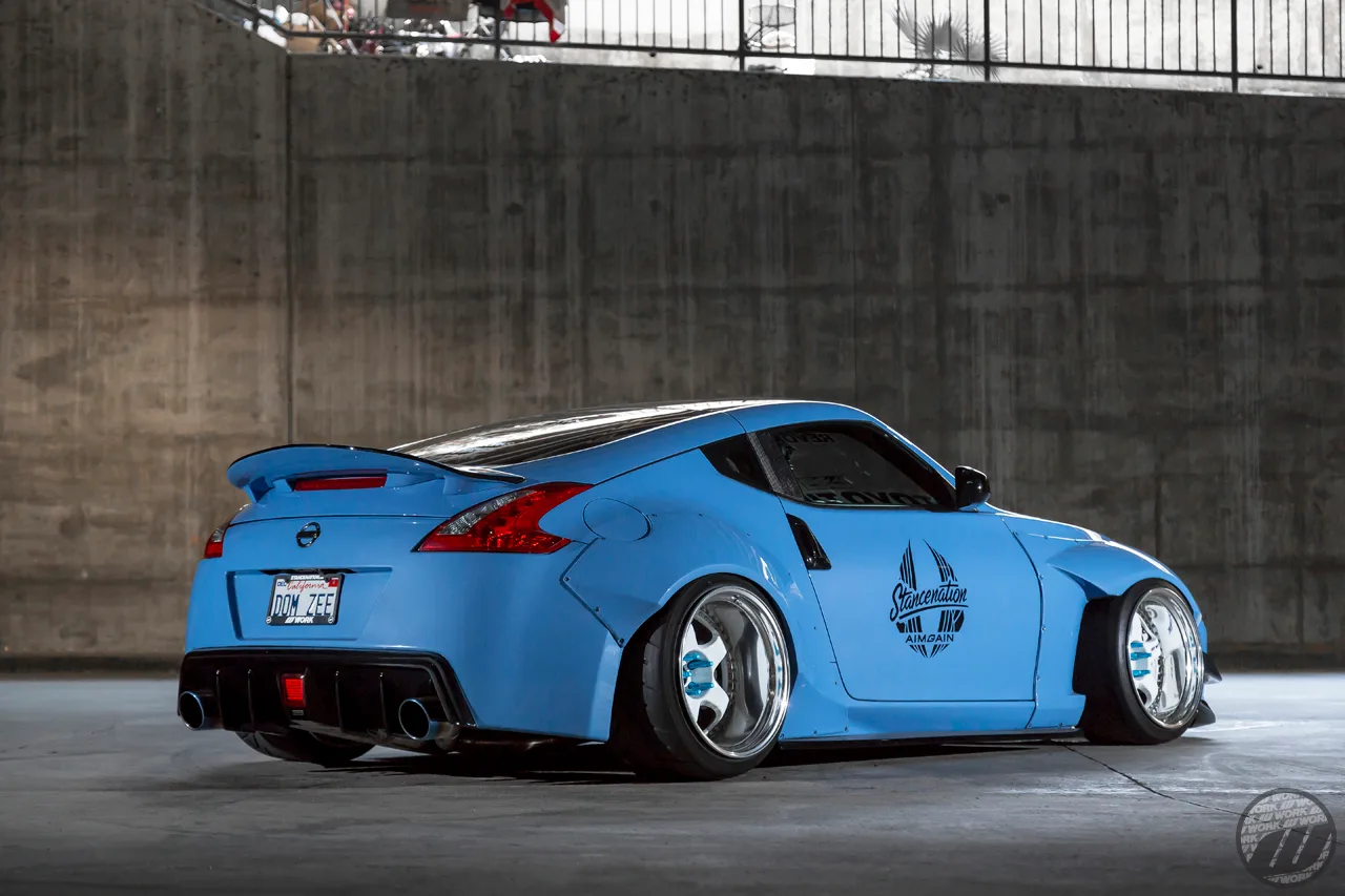 Work Meister S1 3P on Nissan 370Z Z34.1