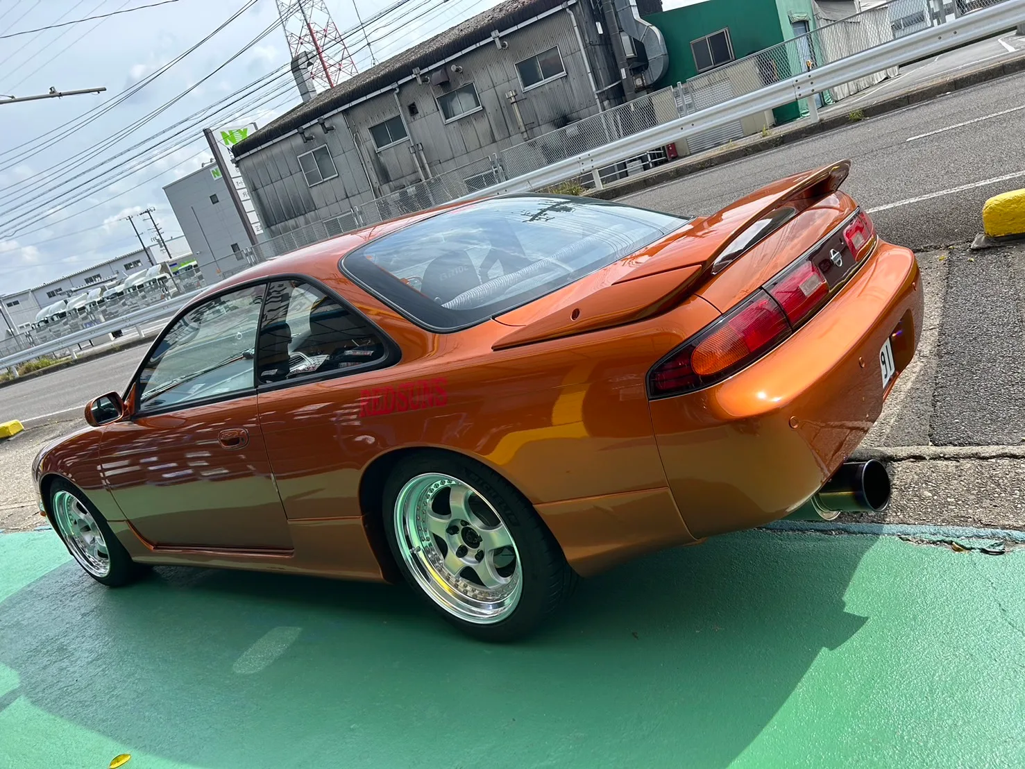Work Meister S1 3P on Nissan Silvia S14, photo 3