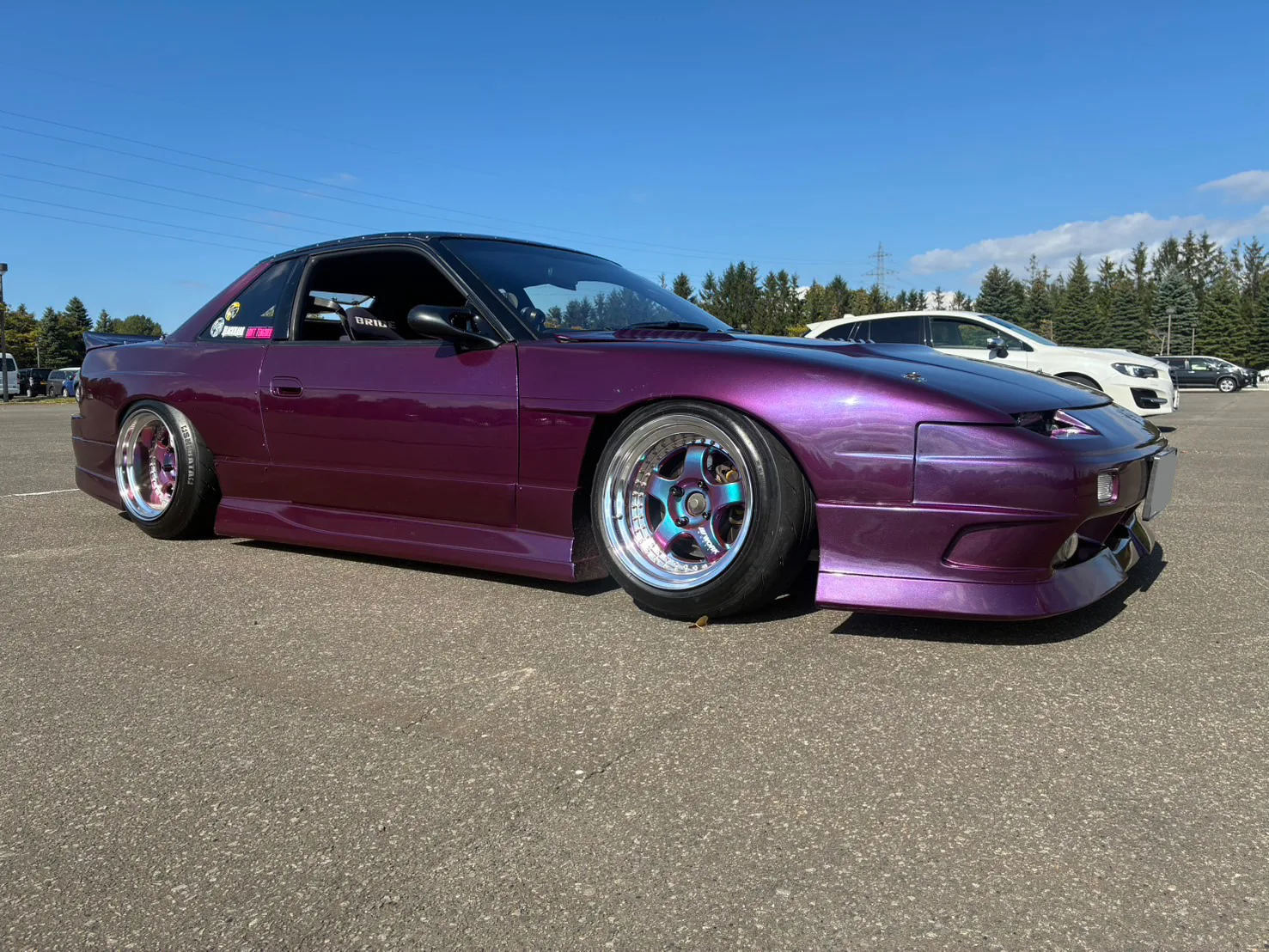 Work Meister S1 3P on Nissan Silvia S13, photo 2