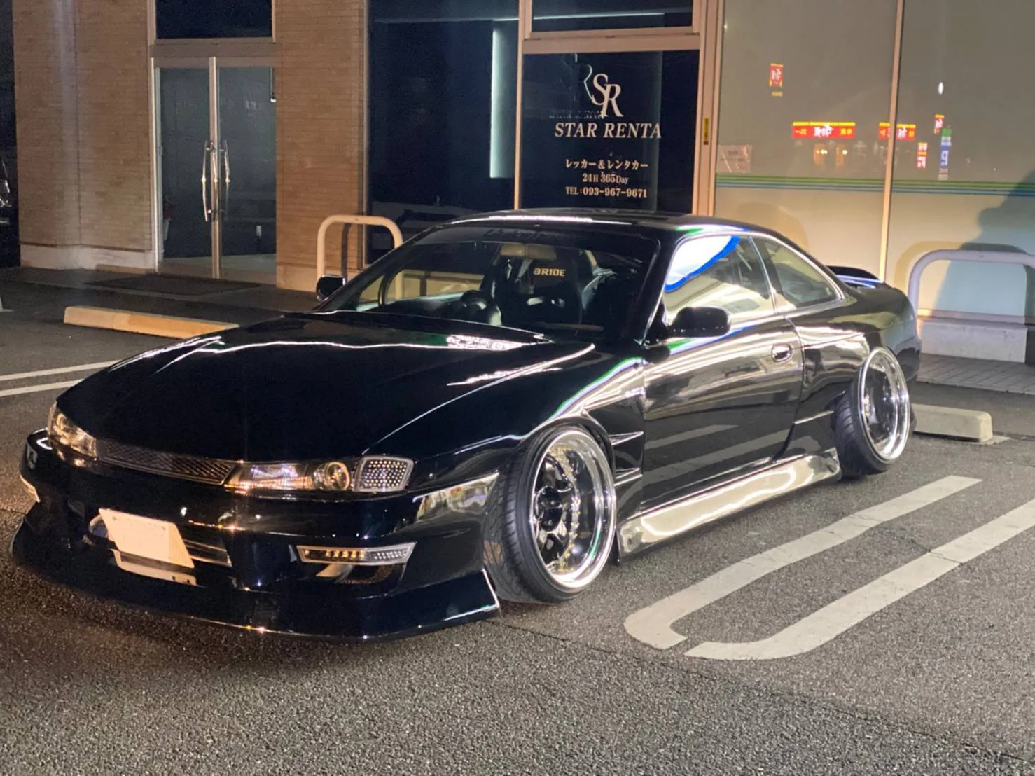Work Meister S1 3P on Nissan Silvia S14, photo 2