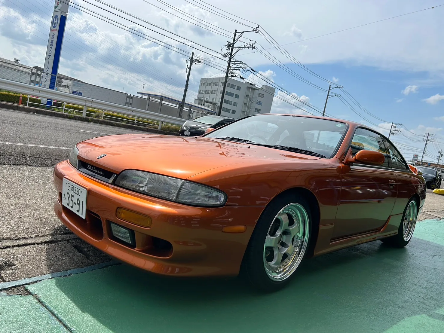 Work Meister S1 3P on Nissan Silvia S14, photo 4