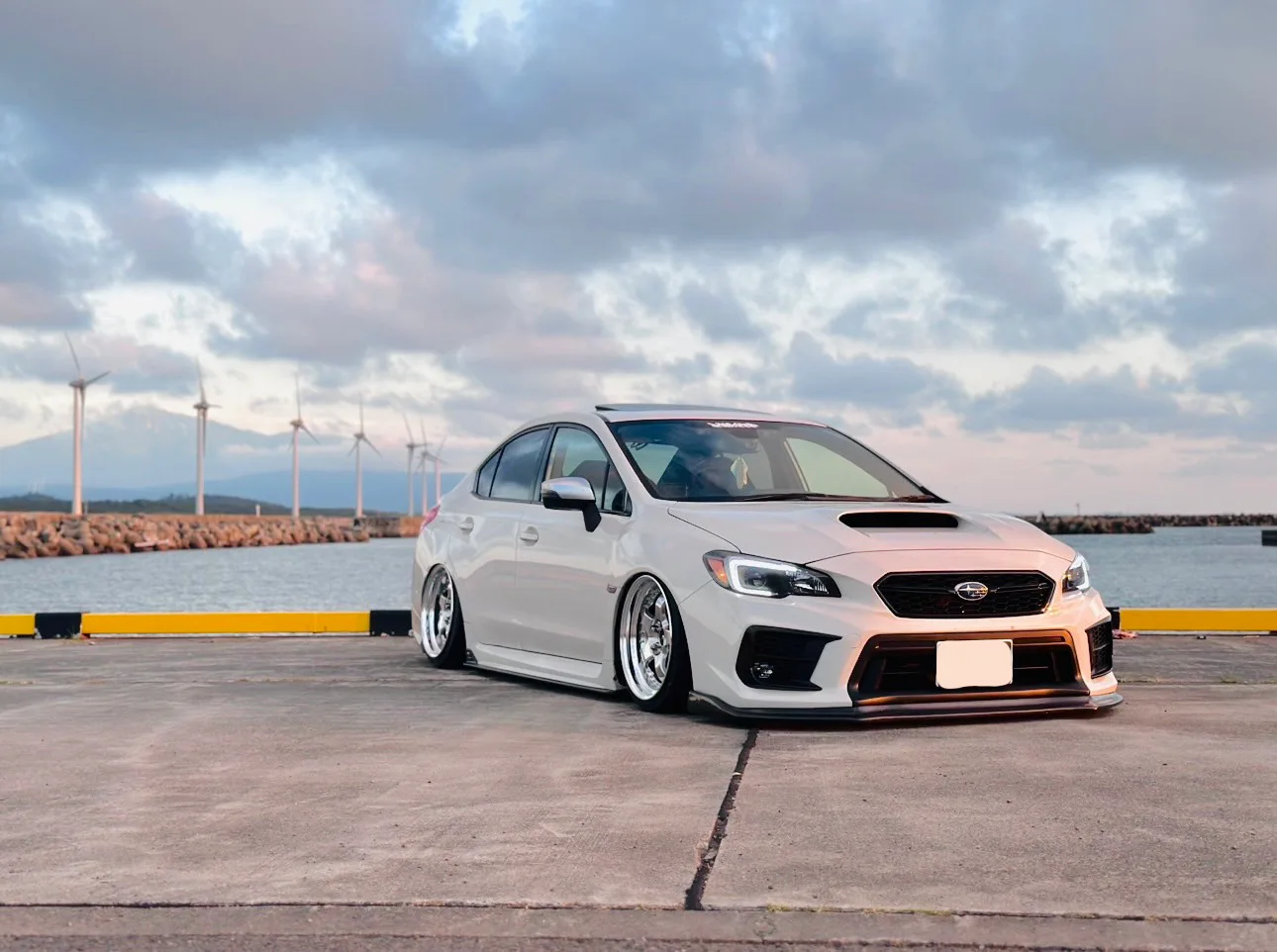 Work Meister S1 3PIECE on Subaru WRX VA.1