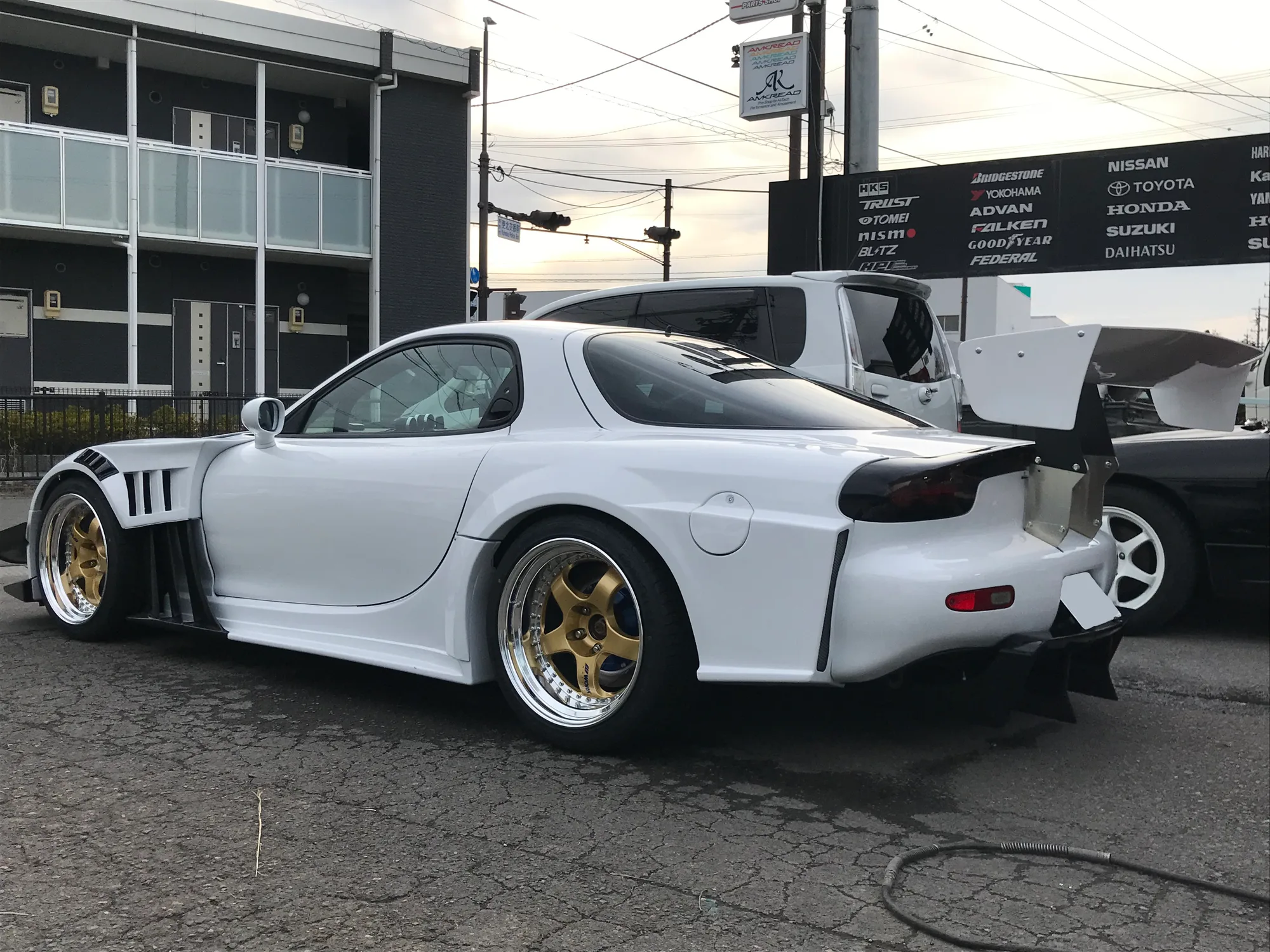 Work Meister S1 3PIECE on Mazda RX-7 FD.1