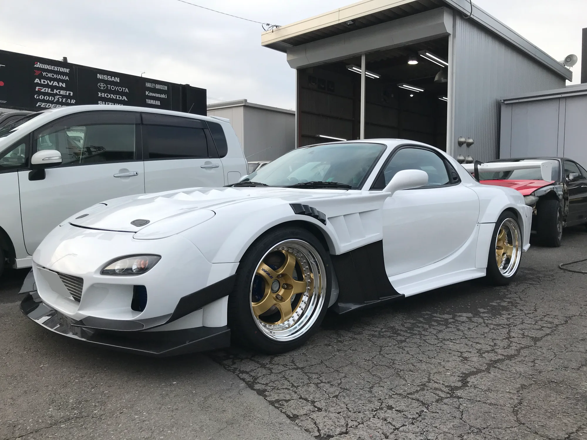 Work Meister S1 3PIECE on Mazda RX-7 FD.1, photo 3