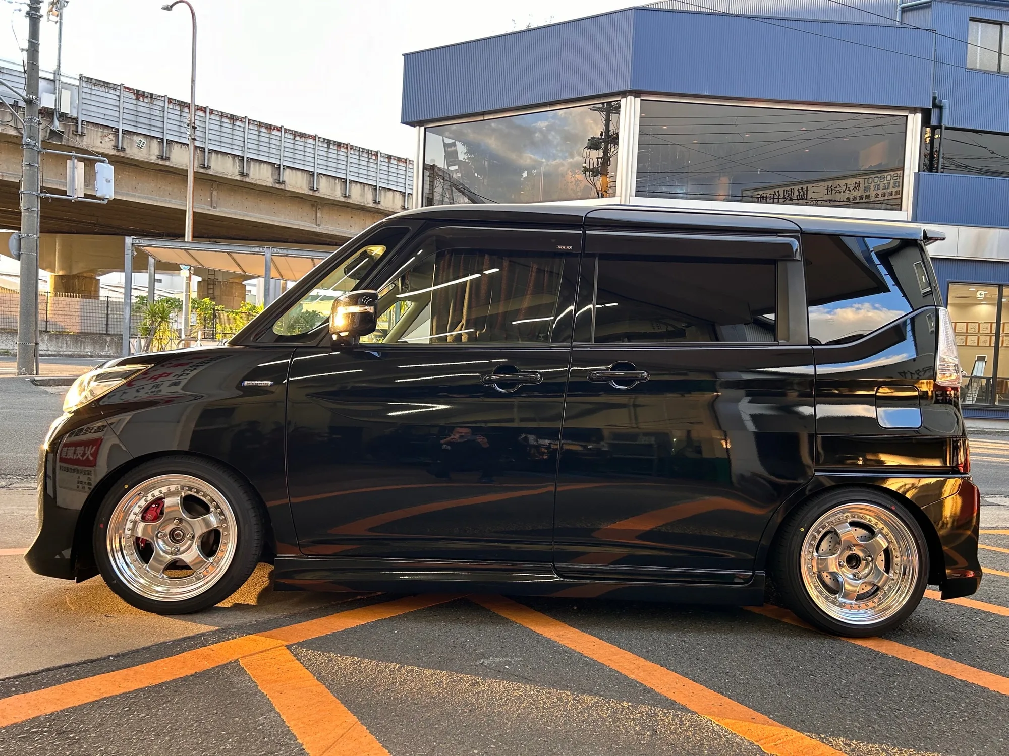 Work Meister S1 3PIECE on Suzuki Solio 3rd gen (MA36/MA46)
