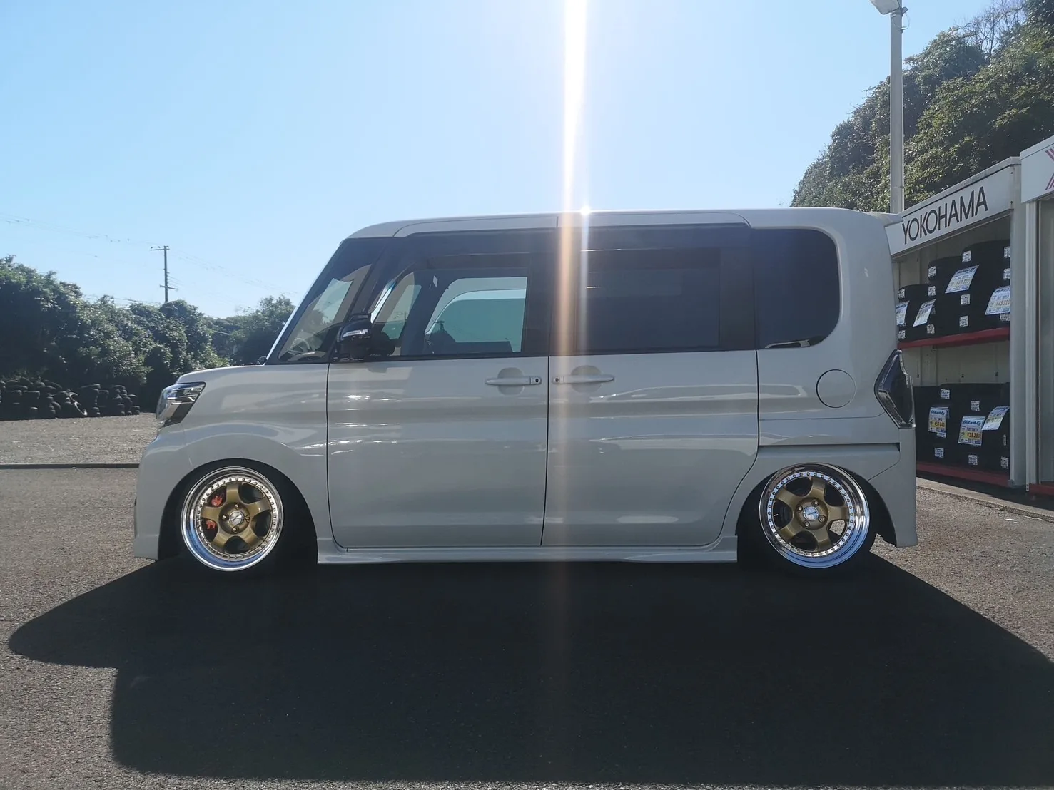 Work Meister S1 3PIECE on Daihatsu Tanto LA650 (2019-present), photo 3
