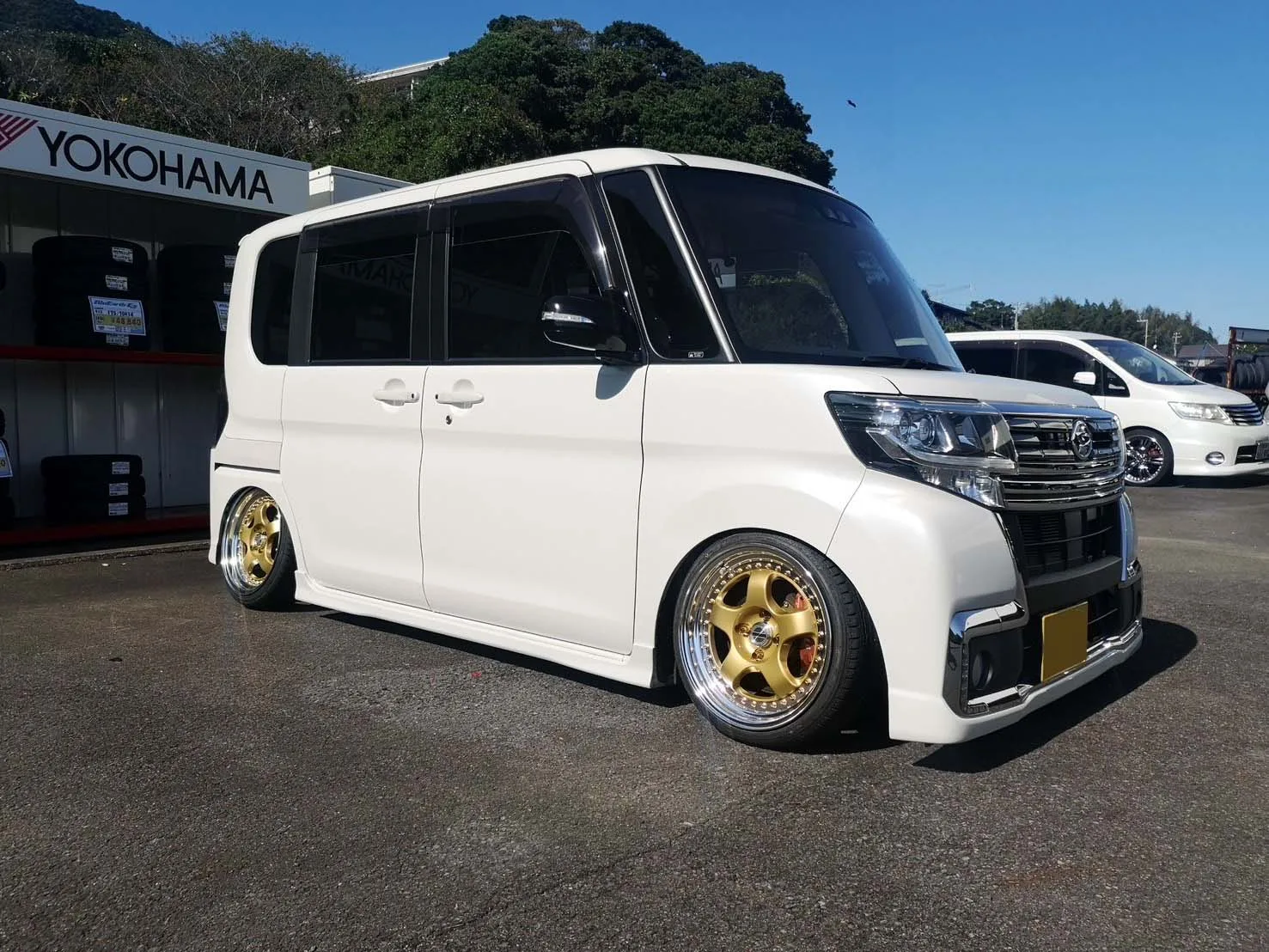 Work Meister S1 3PIECE on Daihatsu Tanto LA650 (2019-present), photo 2