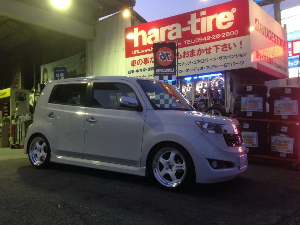 Work Meister S1R on Toyota bB QNC20
