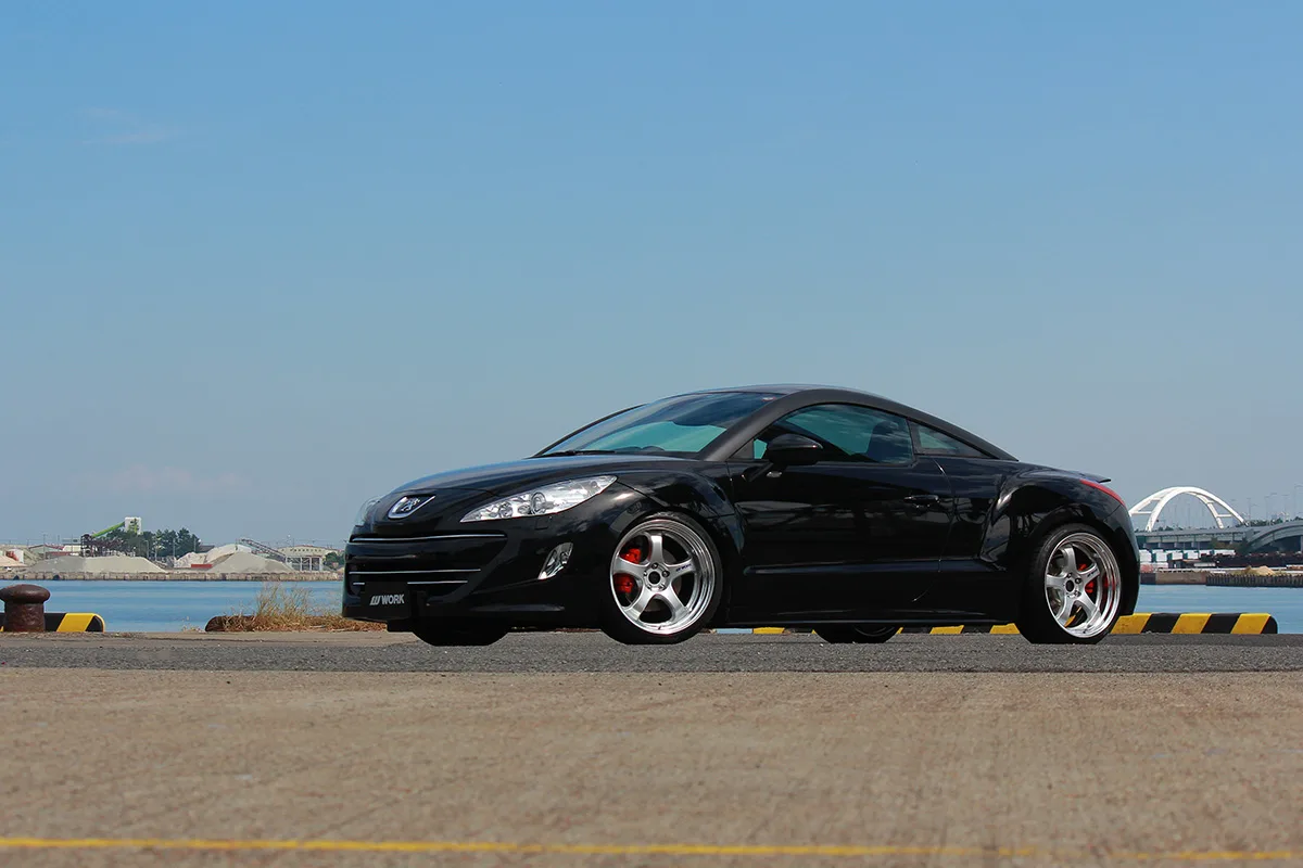 Work Meister S1R on Peugeot RCZ 1st gen