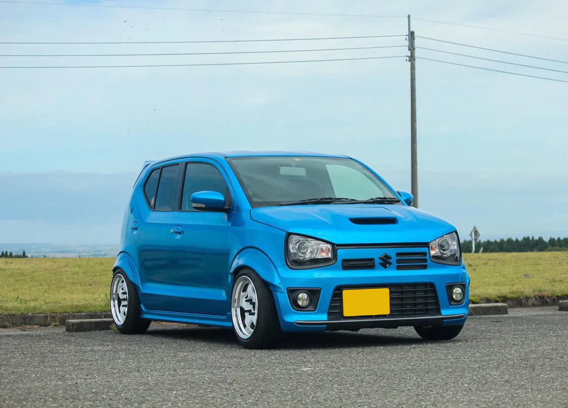 Work Meister S1R on Suzuki Alto K10 (global)