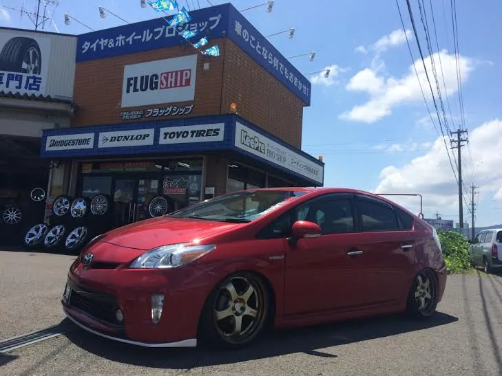 Work Meister S1R on Toyota Prius XW30, photo 2