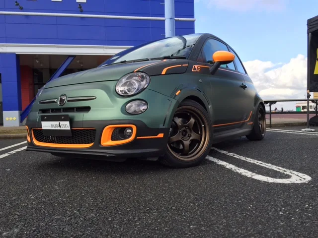 Work Meister S1R on Fiat 500 (2007-present)