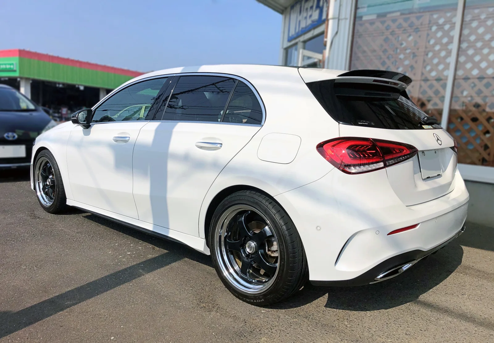 Work Meister S1R on Mercedes-Benz A-Class W177.1
