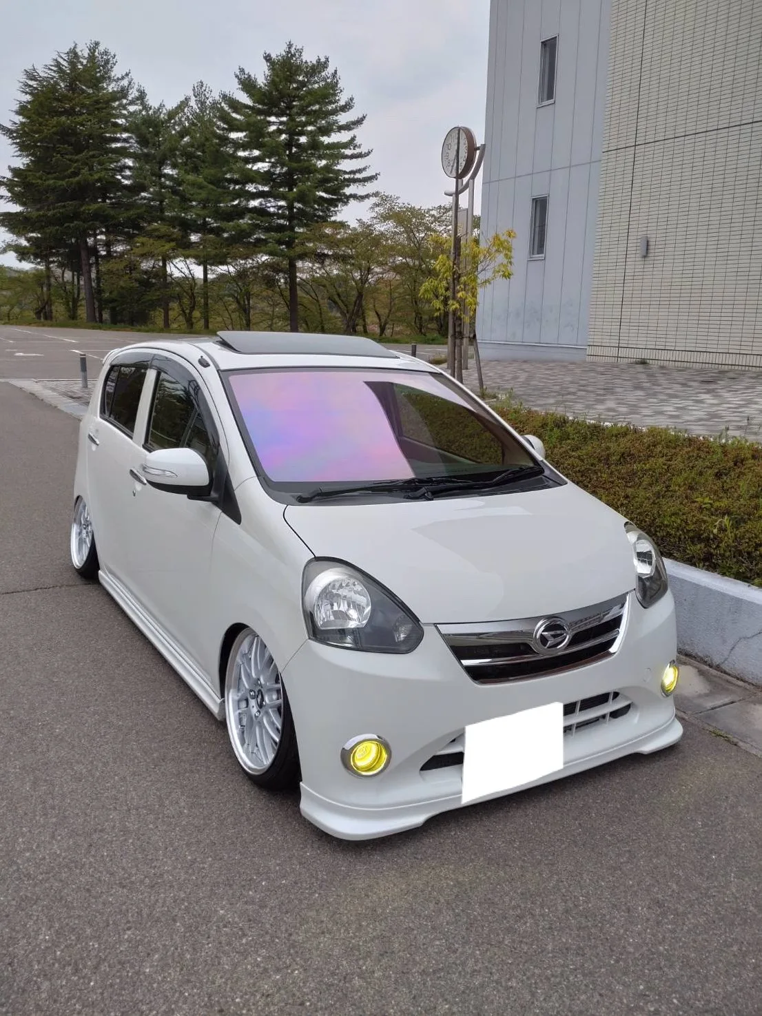 Work Rizaltado Mesh on Daihatsu Mira L275 (2006-2018)