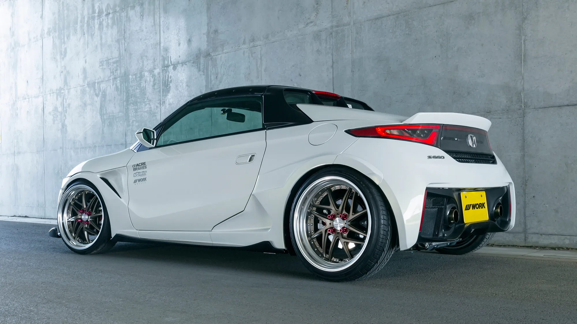 Work Rizaltado MESH2 on Honda S660 (JW5)