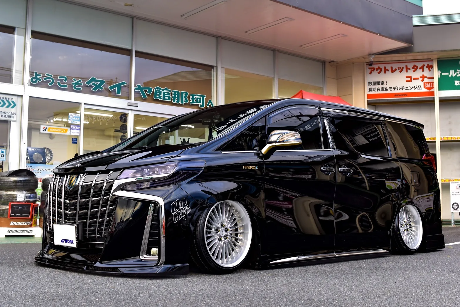 Work Schwert Glason on Toyota Vellfire AH40, photo 5