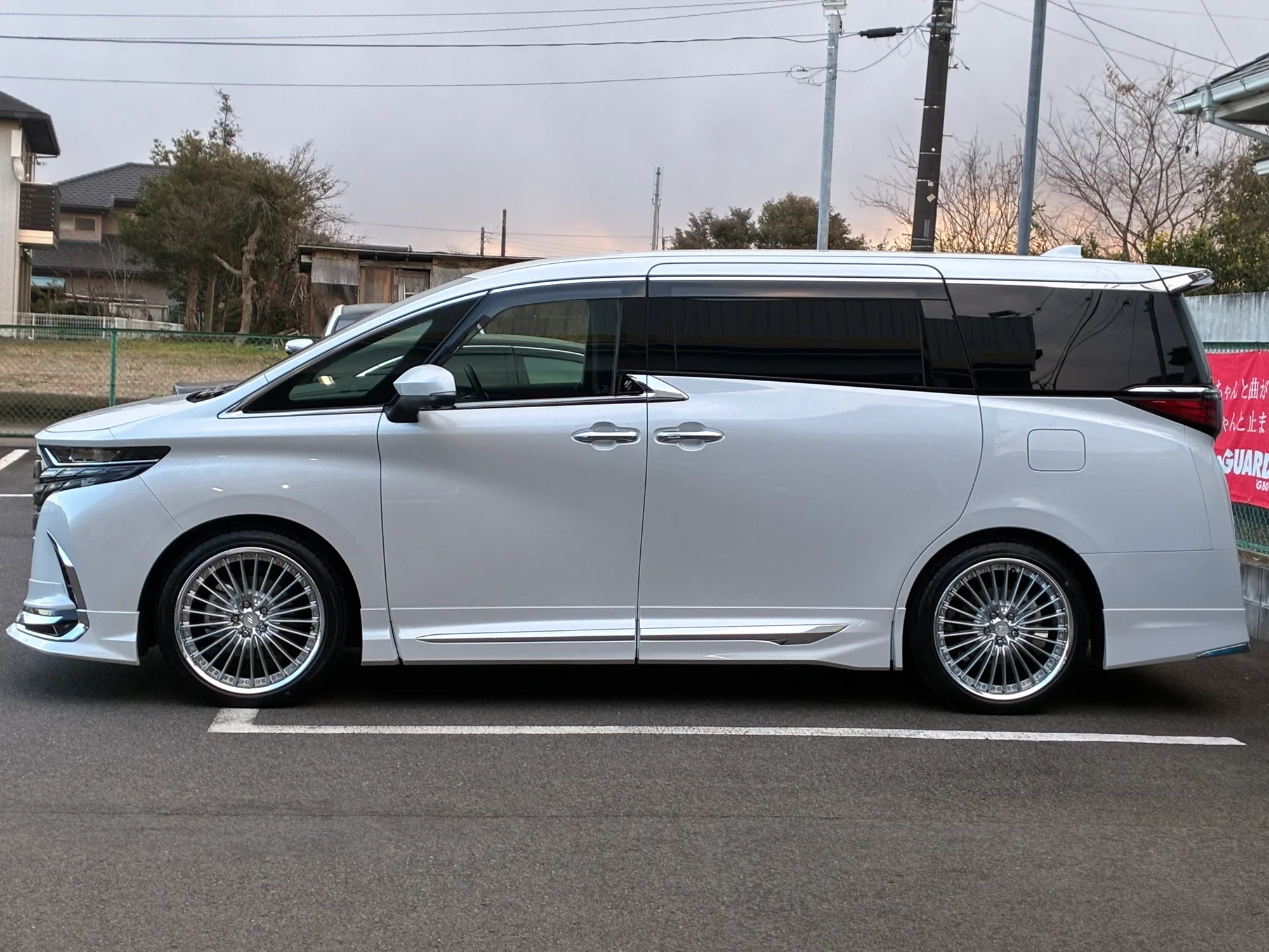 Work Schwert Glason on Toyota Vellfire AH40, photo 7