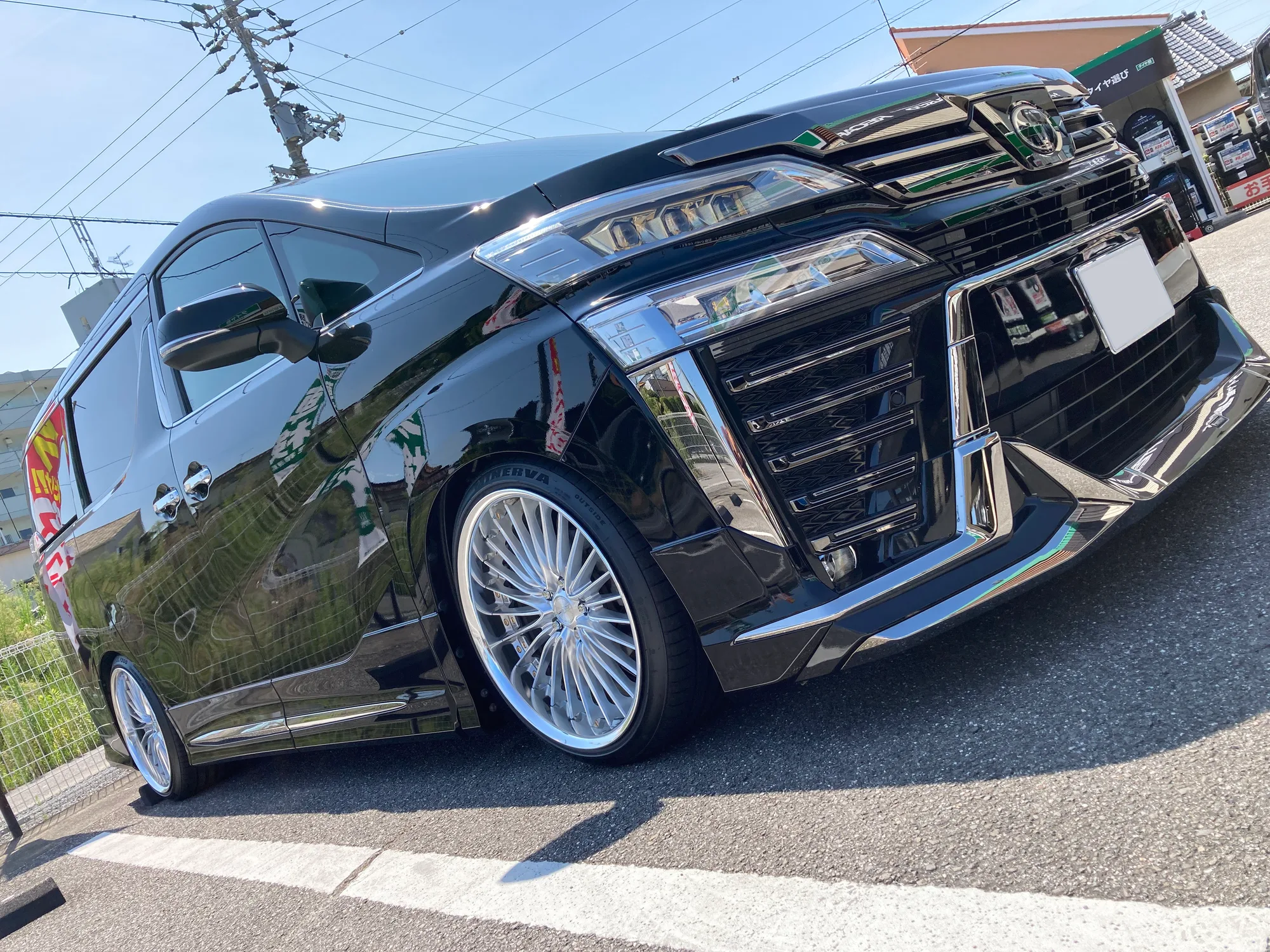 Work Schwert Glason on Toyota Vellfire AH40, photo 8