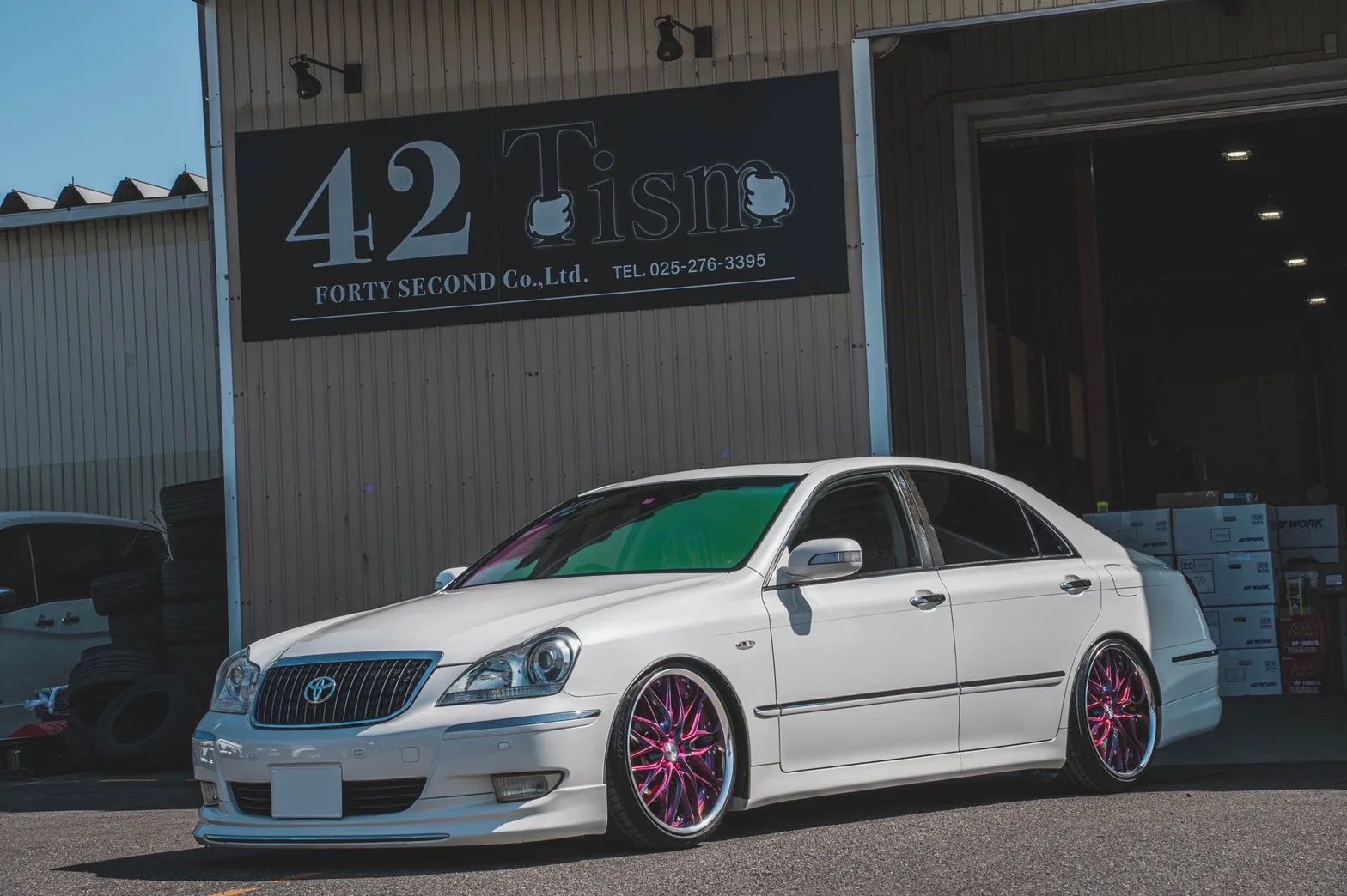 Work Schwert Quell on Toyota Crown Majesta S210, photo 4
