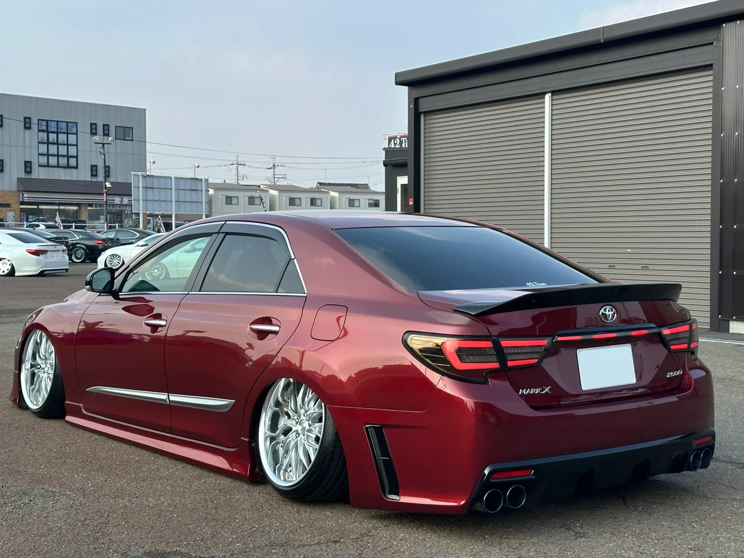 Work Schwert Quell on Toyota Mark X X130, photo 4