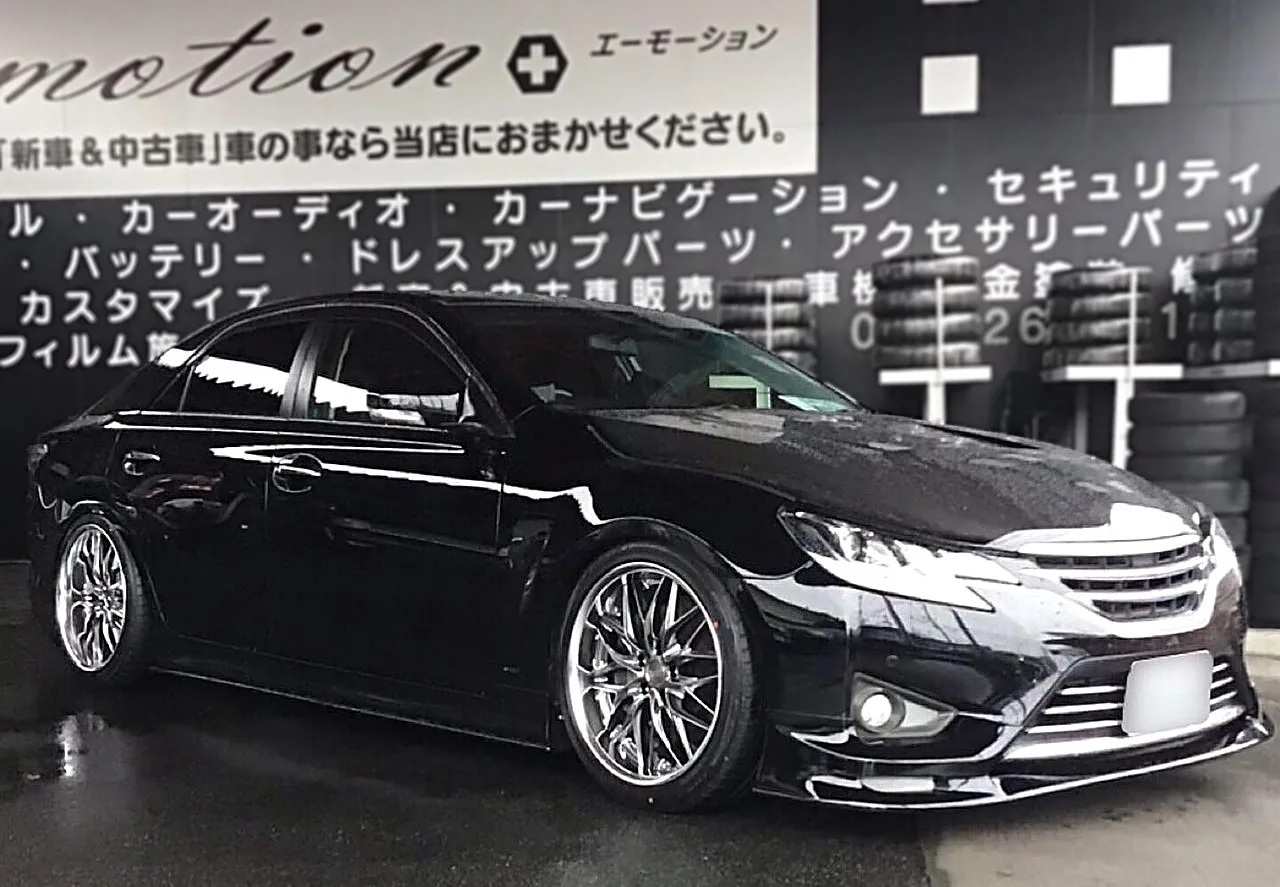 Work Schwert Quell on Toyota Mark X X130