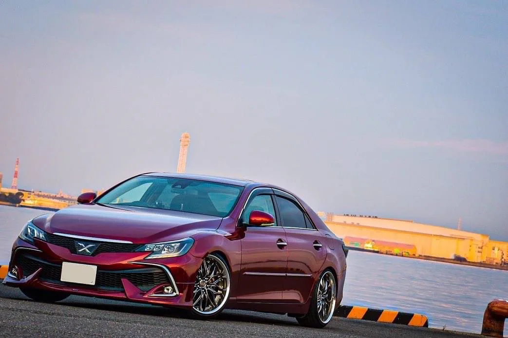 Work Schwert Quell on Toyota Mark X X130, photo 3