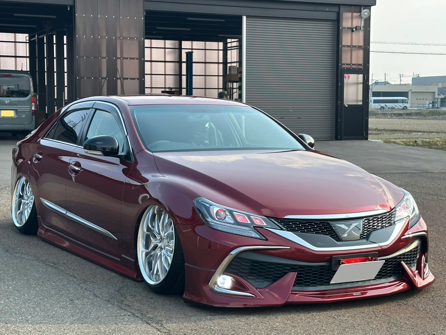 Work Schwert Quell on Toyota Mark X X130, photo 5