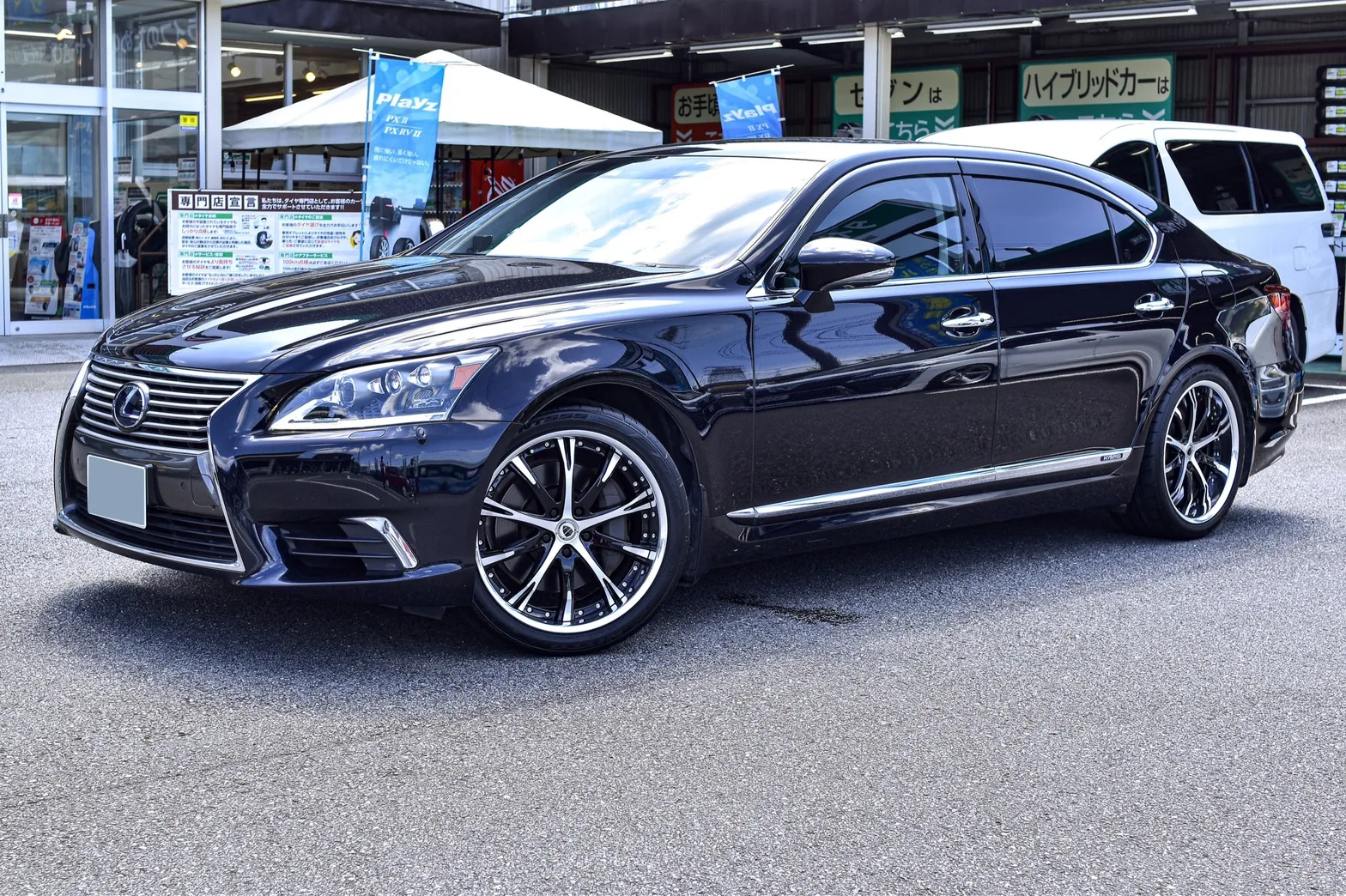 Work Schwert SC4 on Lexus LS XF40