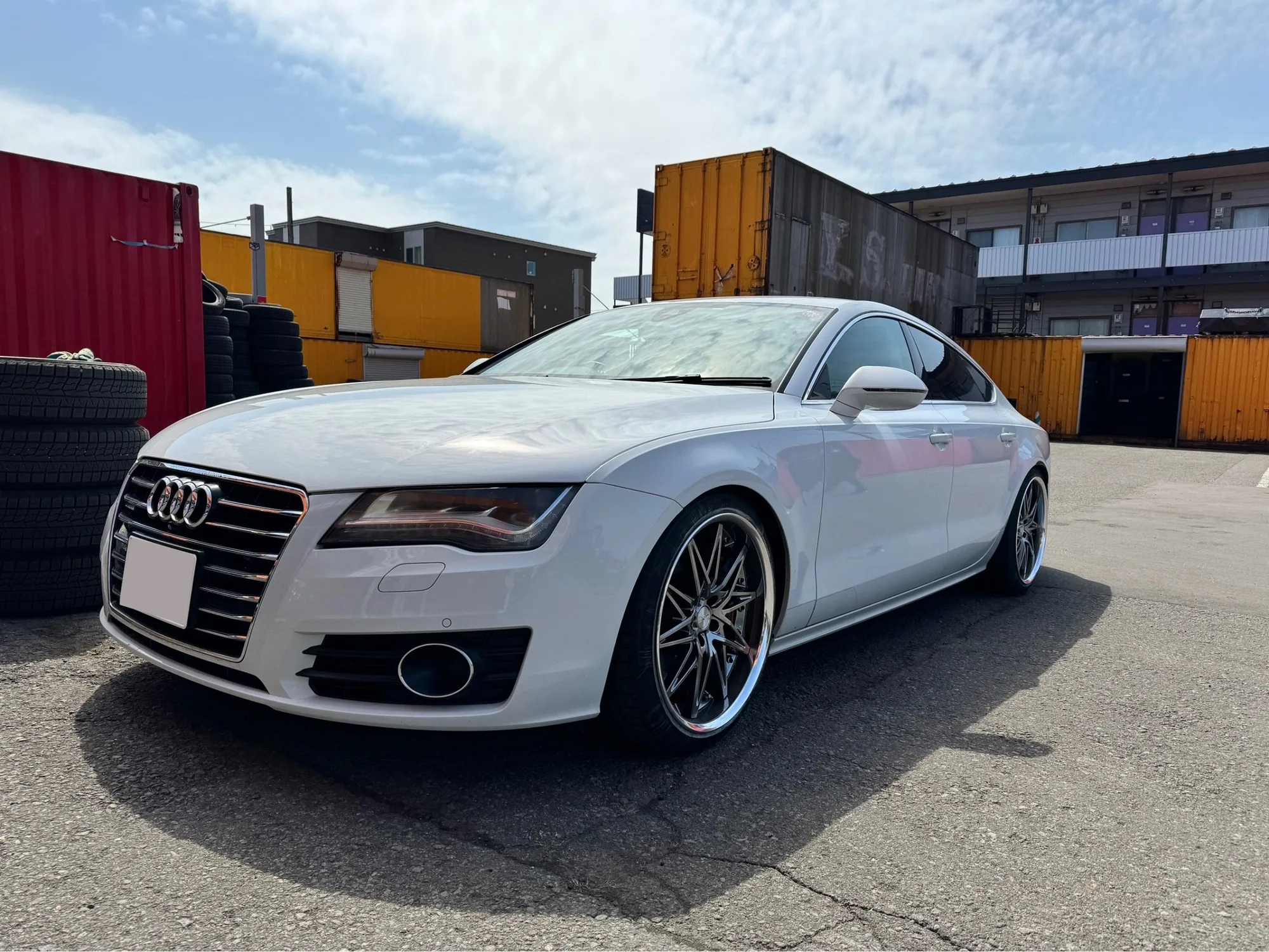 Work Schwert SG1 on Audi A7 4G.1