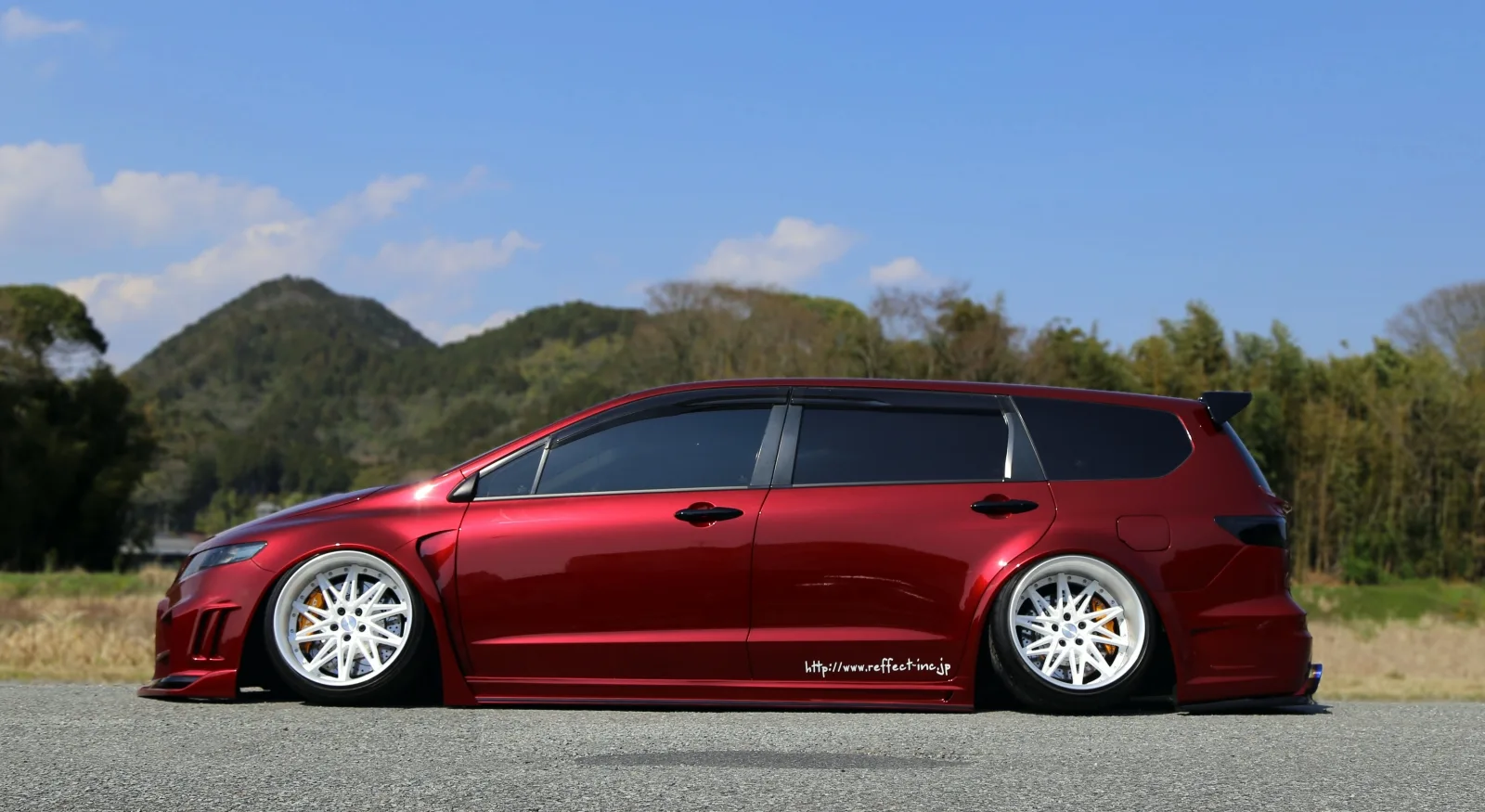 Work Schwert SG1 on Honda Odyssey 3rd/4th gen (RB)