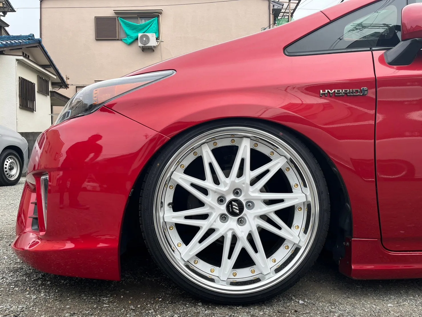 Work Schwert SG1 on Toyota Prius XW30, photo 2