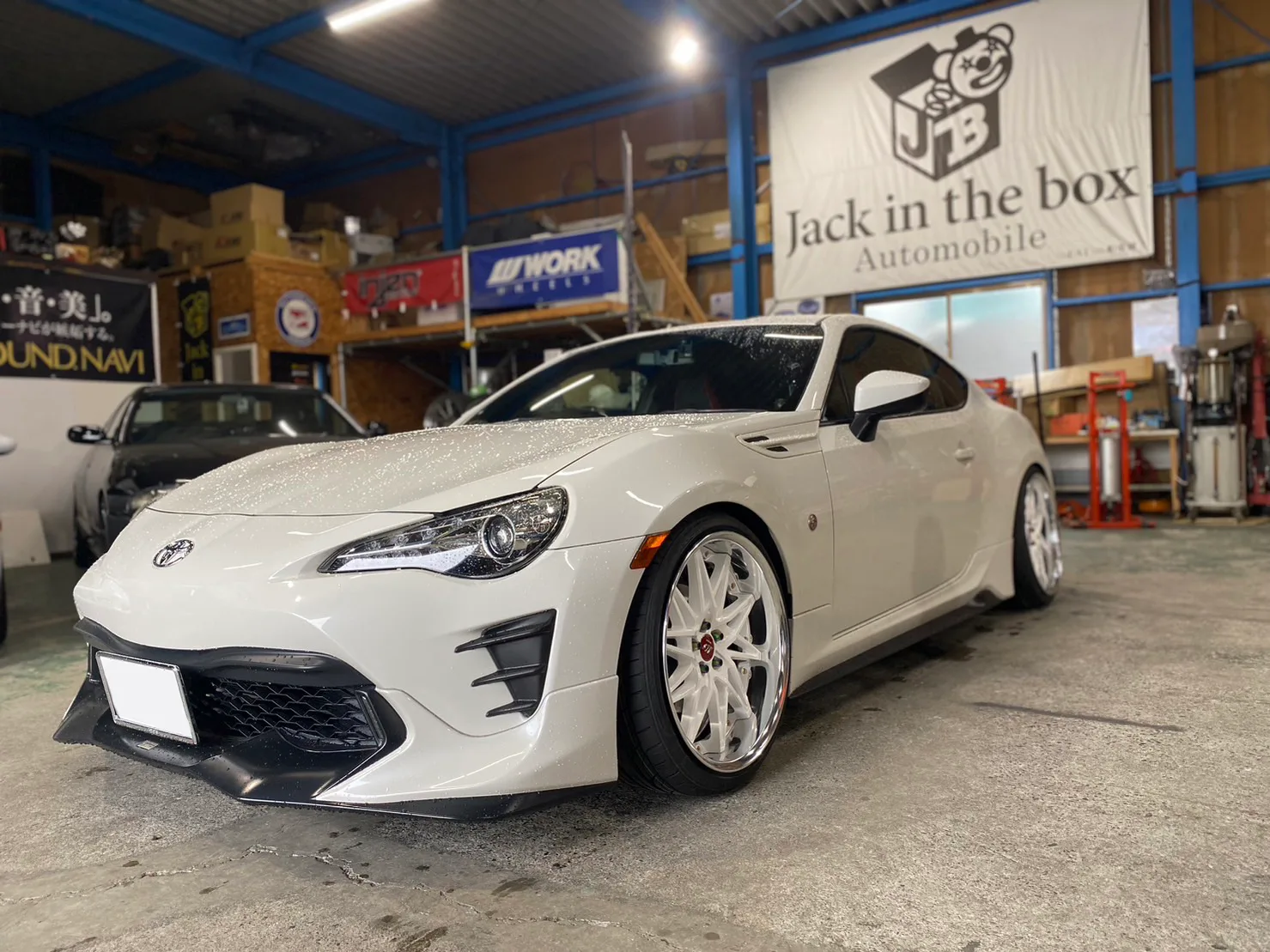 Work Schwert SG1 on Toyota 86 ZN6.1