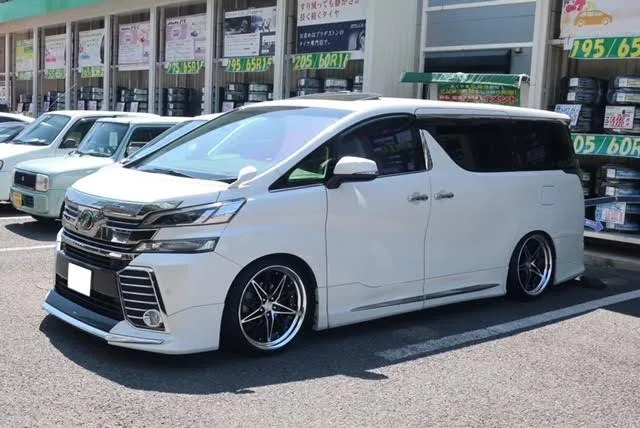Work Schwert SG1 on Toyota Vellfire AH30, photo 2