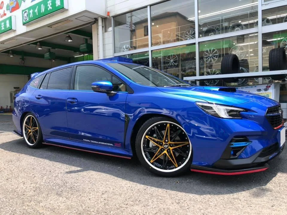Work Schwert SG1 on Subaru Levorg VN