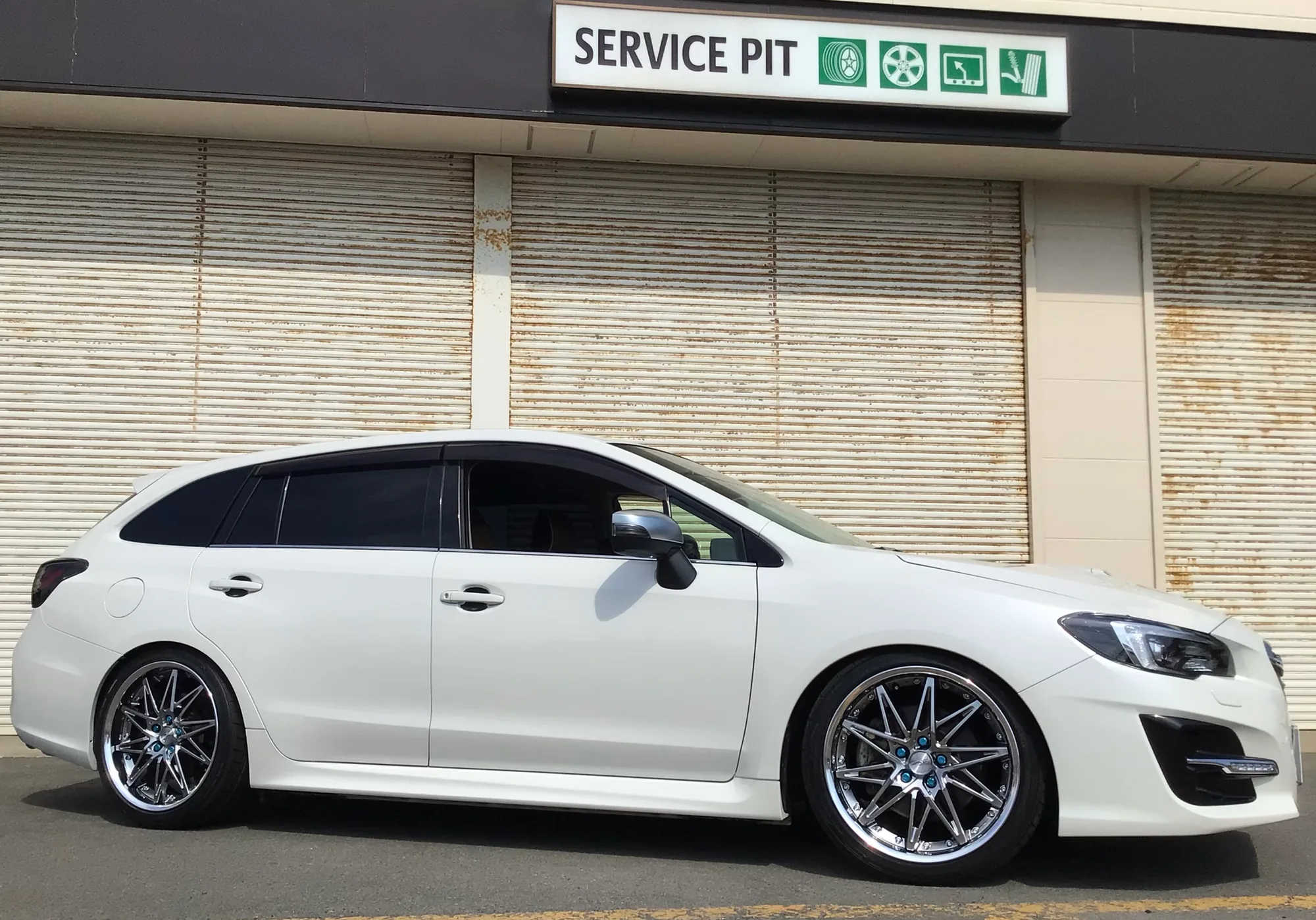 Work Schwert SG1 on Subaru Levorg VN, photo 2