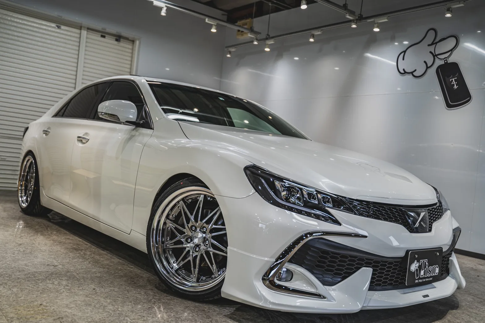 Work Schwert SG1 on Toyota Mark X X130
